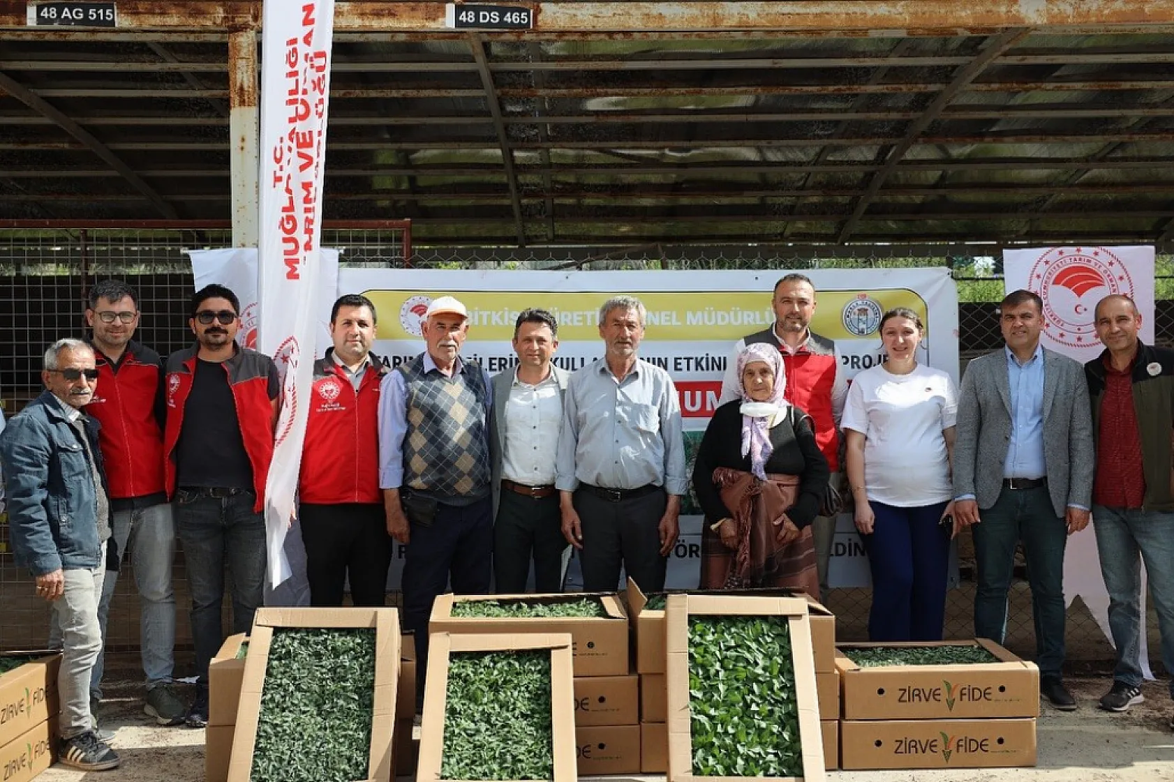 Ata Tohumu projesi Menteşe'de başladı