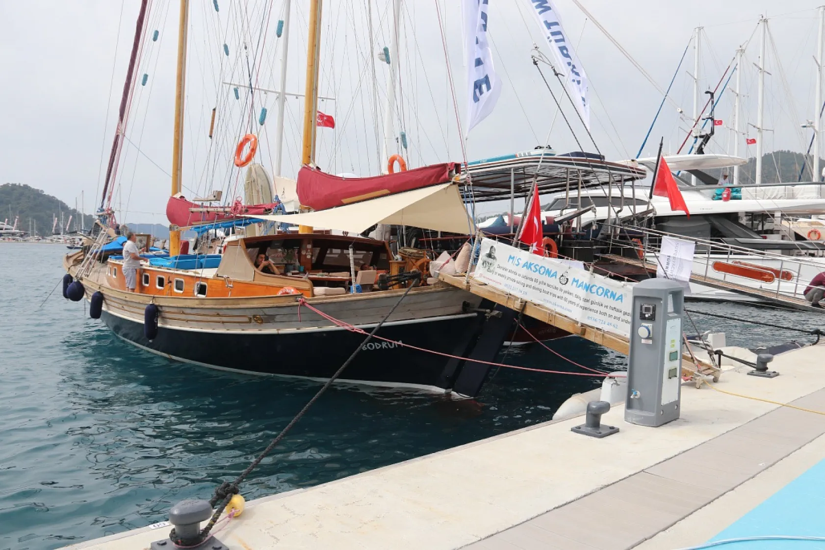 Fethiye'de Superyacht Show Türkiye başladı