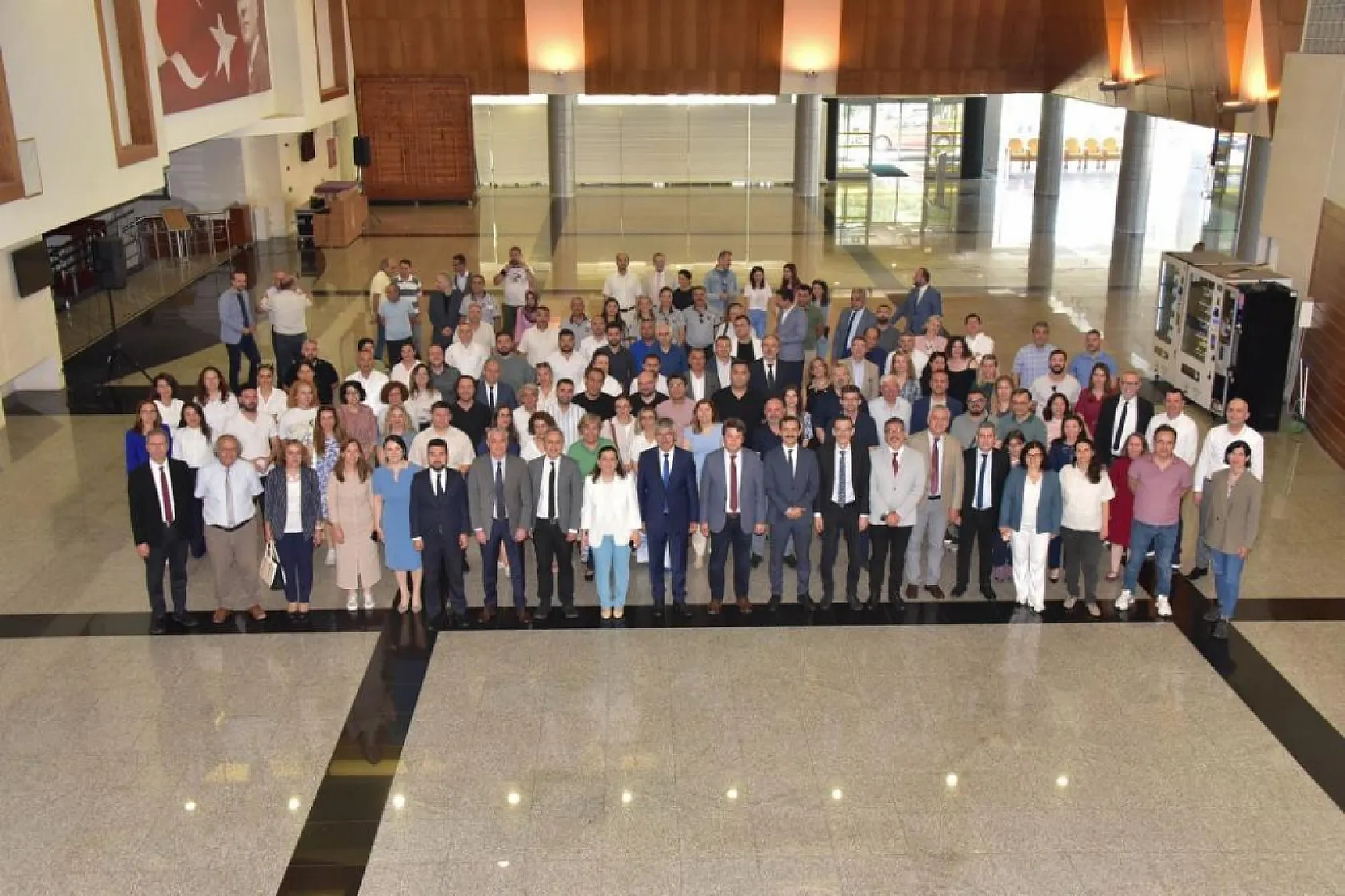 MSKÜ personeli bayramlaşma töreninde buluştu