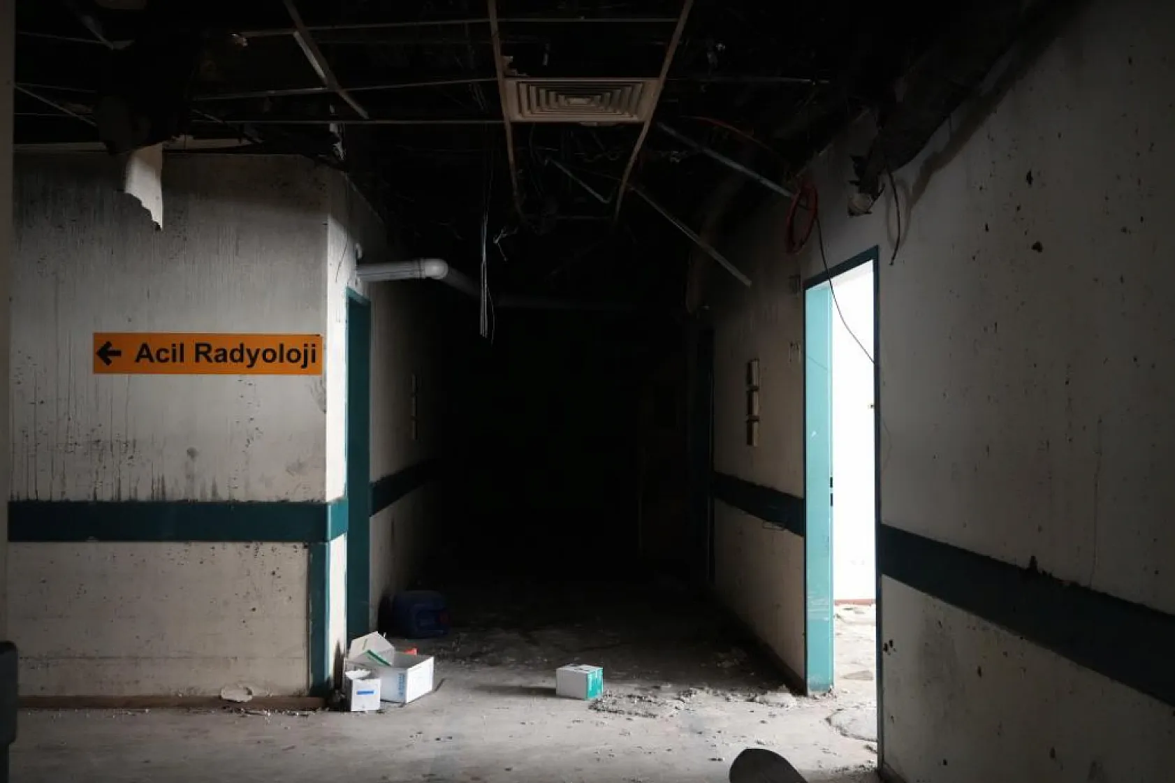 Görevli hemşire hastanenin acil servisindeki yangında verilen mücadeleyi anlattı