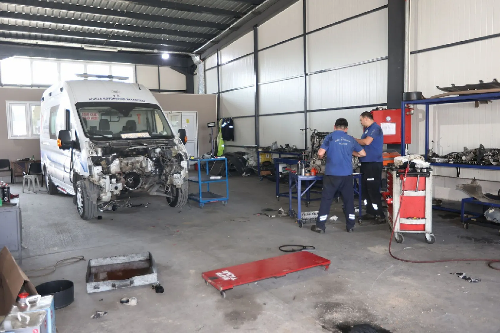 Muğla Büyükşehir Belediyesi'nin Makine ve İkmal Tesisi 68 Milyon TL tasarruf sağladı