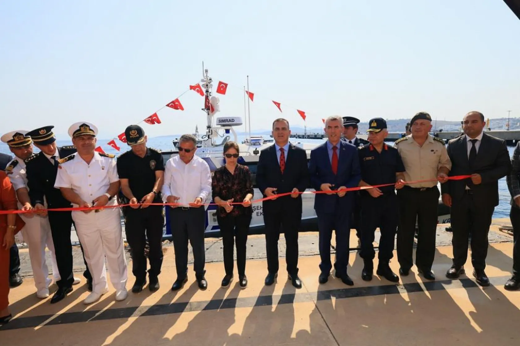 Şehit Komiser Ekrem Uyar'ın Adı Bodrum Deniz Limanı Kontrol Botuna Verildi