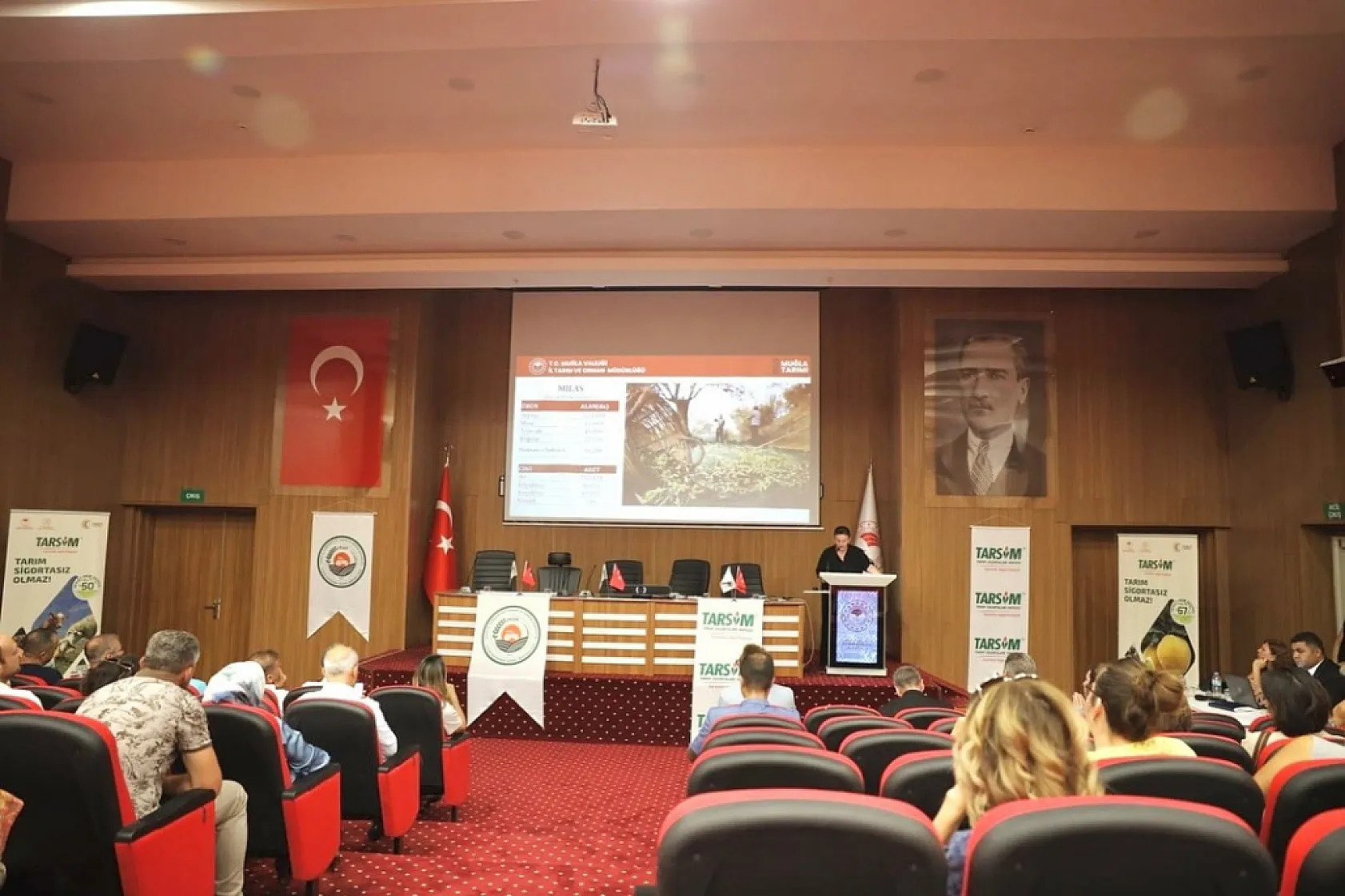 Muğla'da doğal afetler takip sistemi ve tarım sigortaları masaya yatırıldı