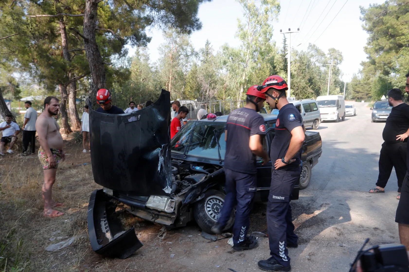 Piknik dönüşü feci kaza: 3 yaralı