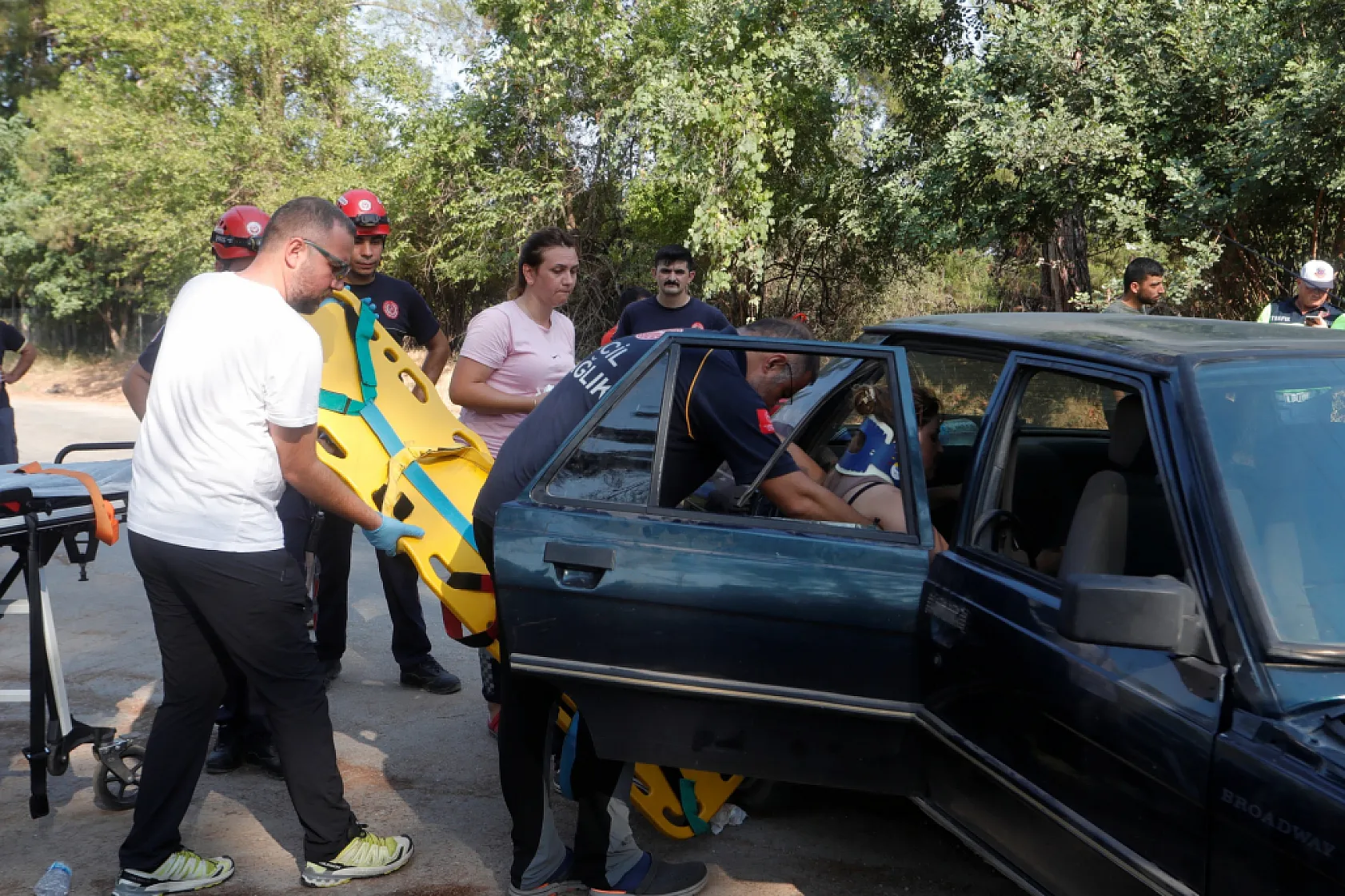 Piknik dönüşü feci kaza: 3 yaralı
