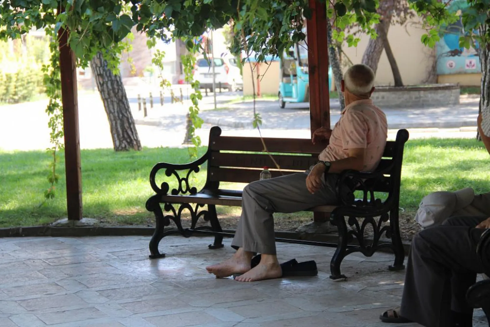 Menteşe'de kavurucu sıcak etkili oluyor