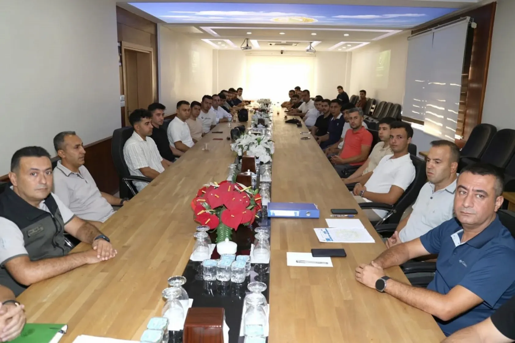 Muğla Orman Bölge Müdürlüğünde yeni atanan şoförlere işbaşı eğitimi