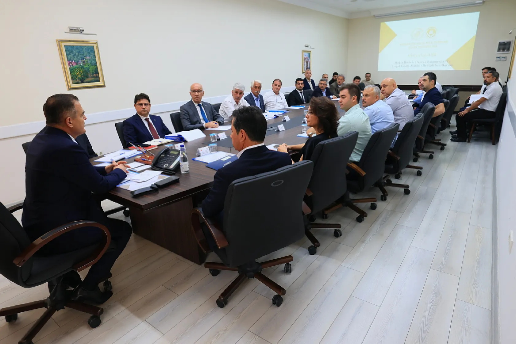 Muğla'da hayvan bakım evleri ve doğal yaşam alanları toplantısı