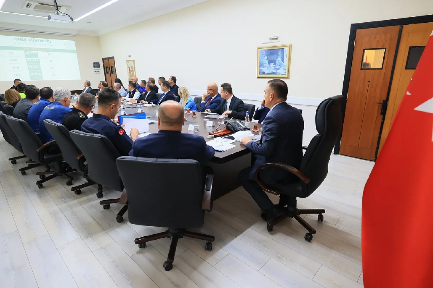 Muğla'da okul güvenliği toplantısı gerçekleştirildi