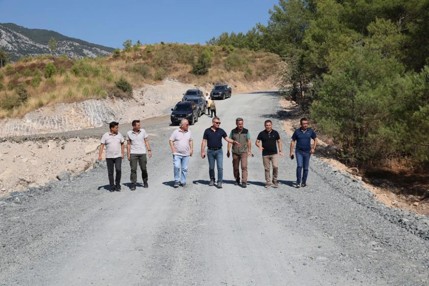 Muğla'da orman yolu çalışmaları yerinde incelendi