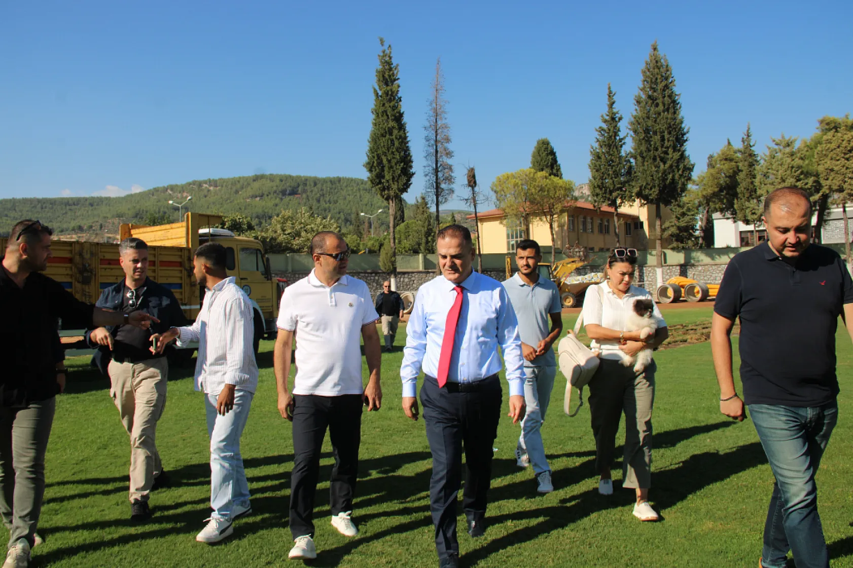 Muğla Valisi Akbıyık. 'Stat Ekim ayında bitmiş olacak'