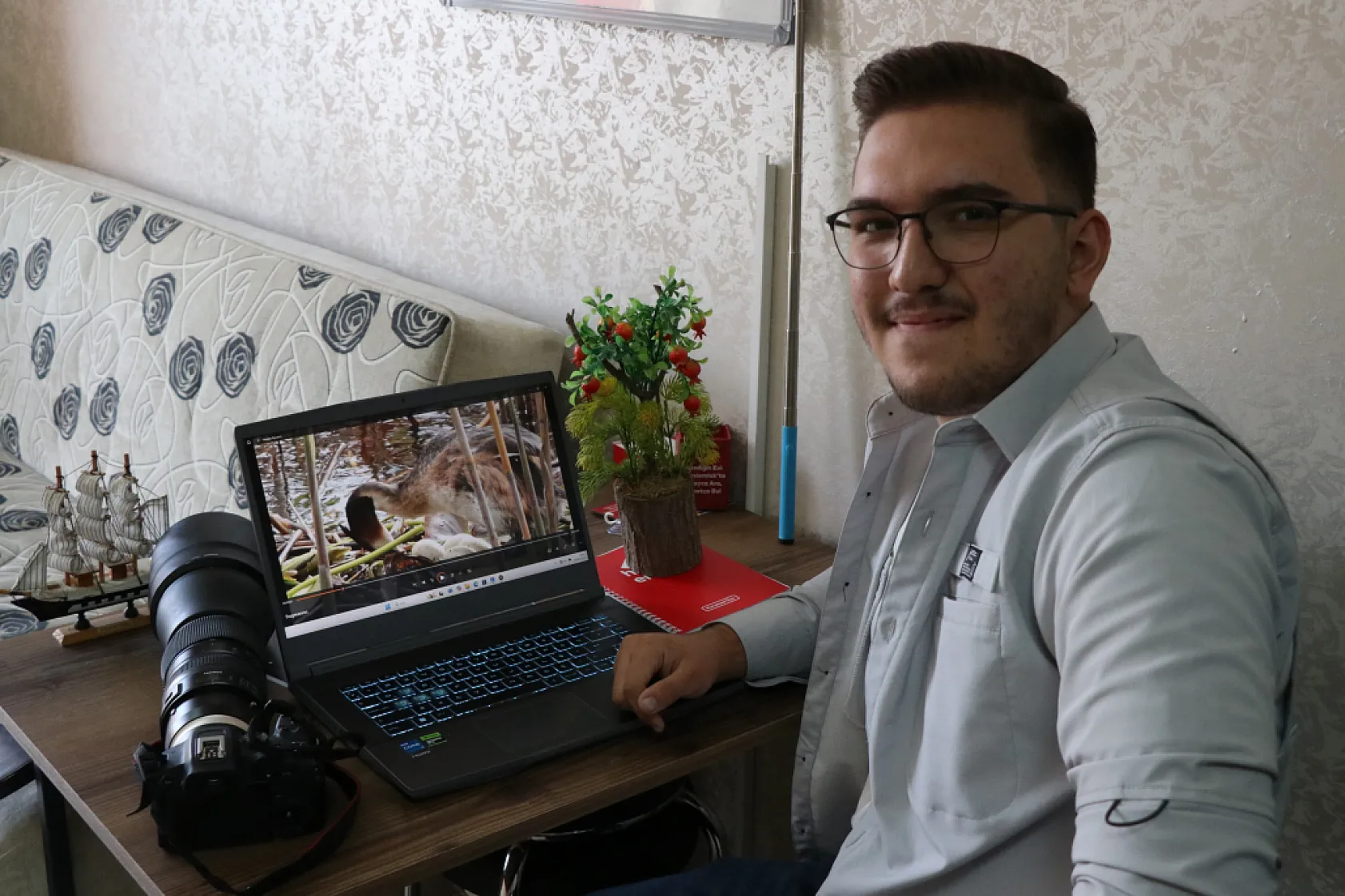 17 yaşındaki öğrenciden Türkiye'de bir ilk: Bahri kuşu belgeseli