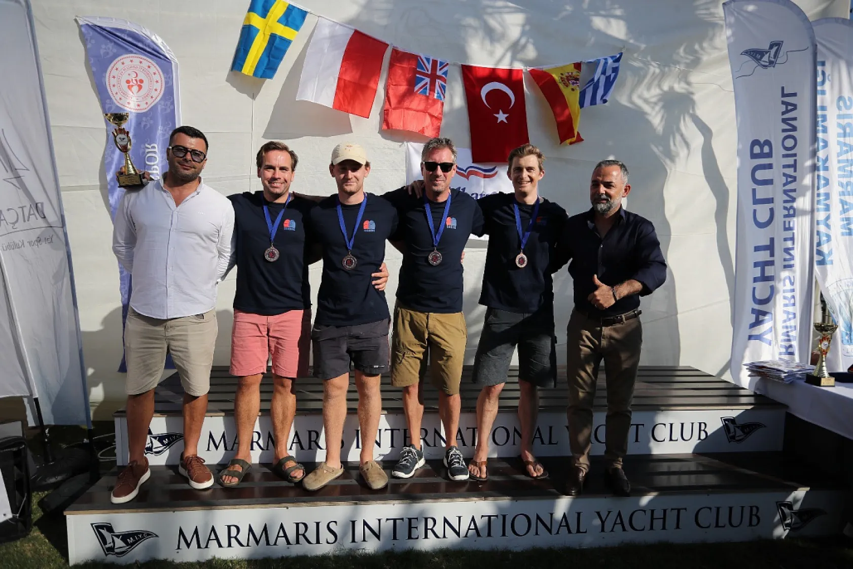 Türkiye'de ilk kez gerçekleşen Avrupa Match Race Tour'un şampiyonları belli oldu