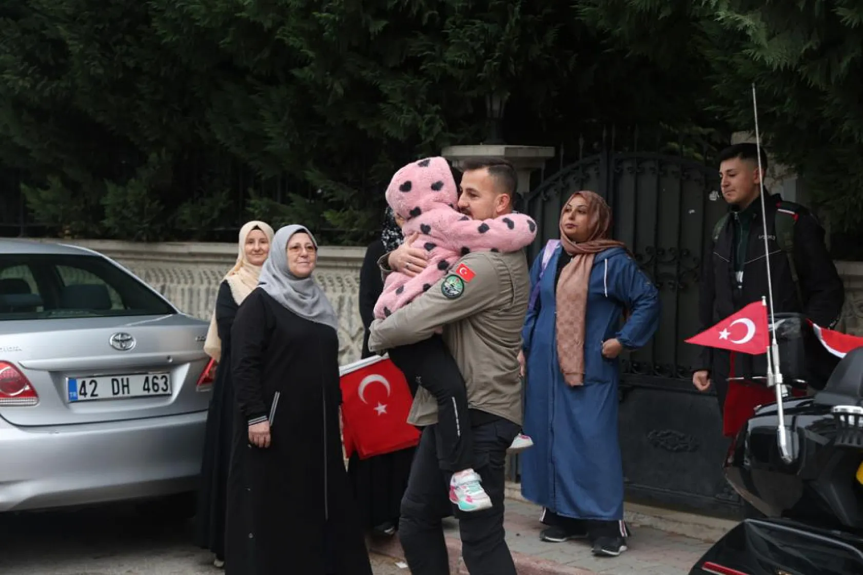 Tam 3 bin 707 kilometre: Motosikletle umreye gitmek için yola çıktı