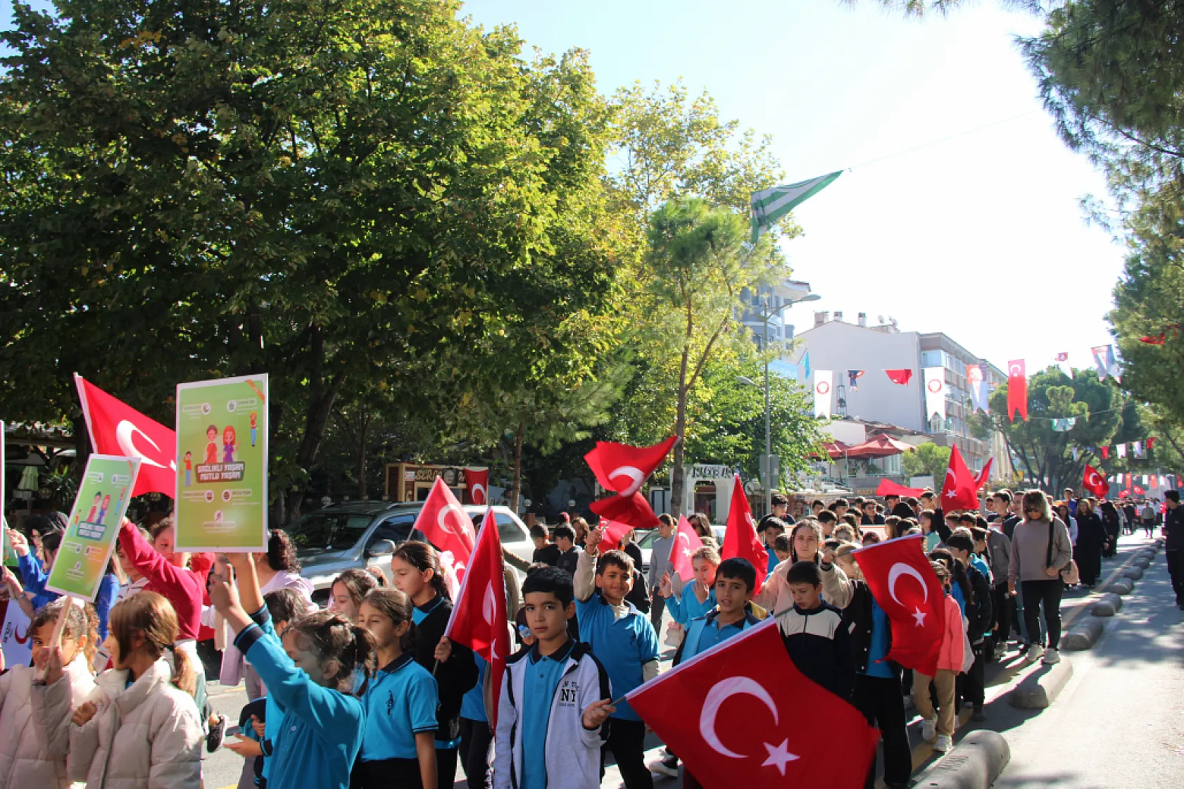 Menteşe'de Dünya Yürüyüş Günü etkinliği düzenlendi