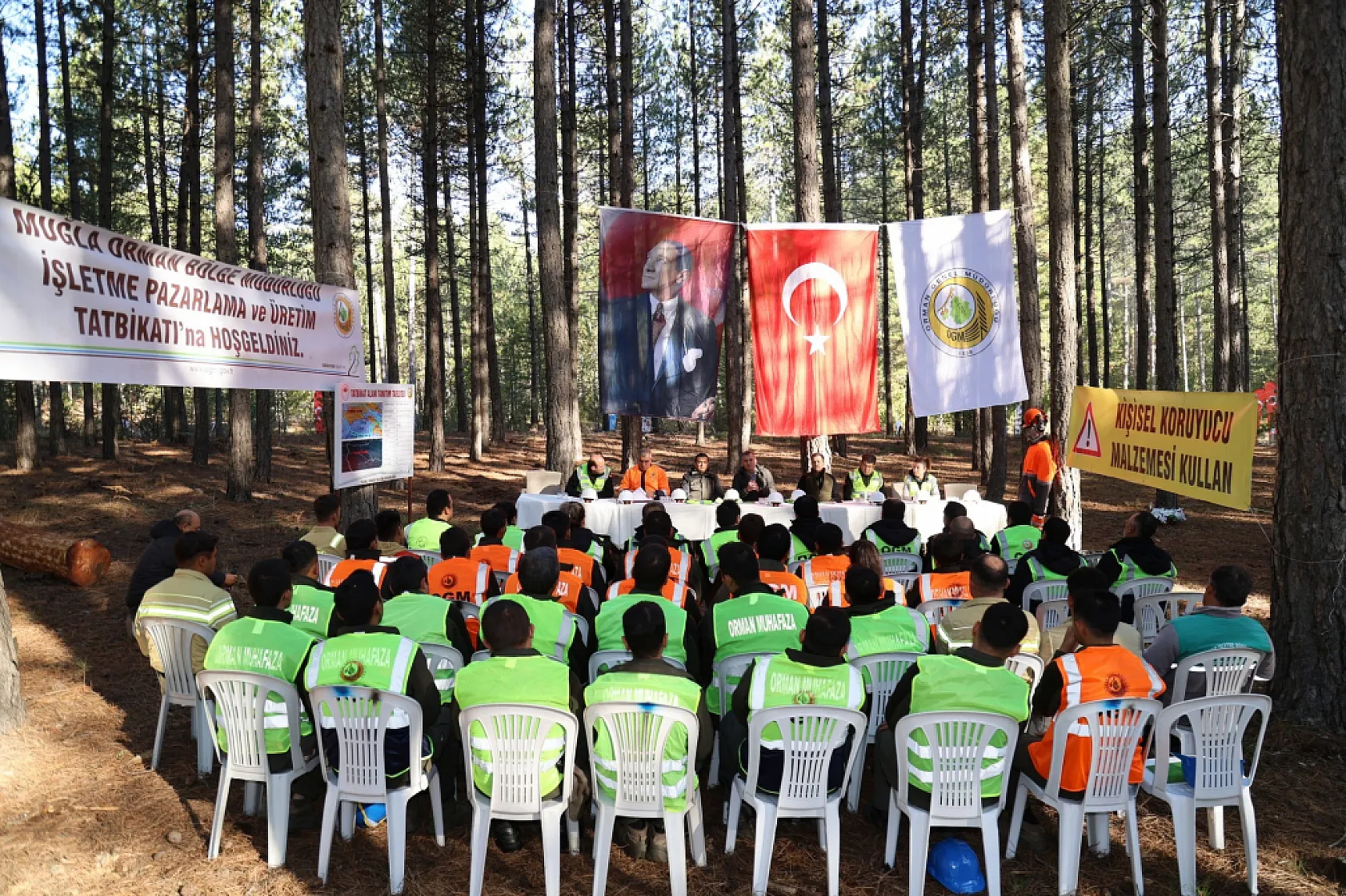 Muğla'da 2026 yılı üretim tatbikatları başladı