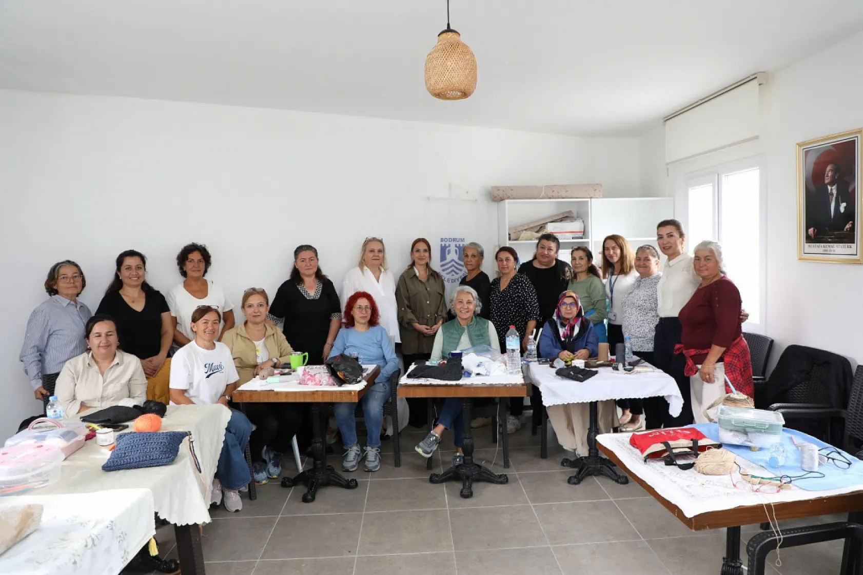 Bodrum Çiftlik Kadın Yaşam Merkezi'nde kurslar başladı