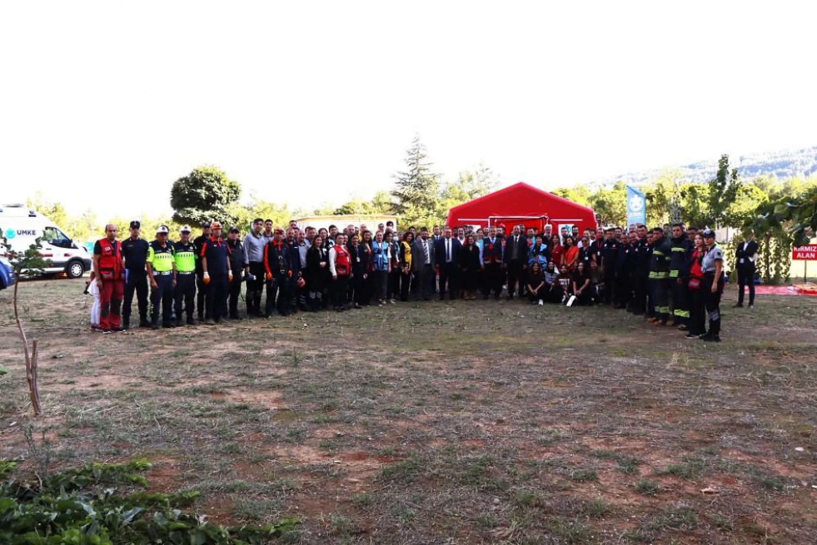 MEAH'ta başarılı afet tatbikatı