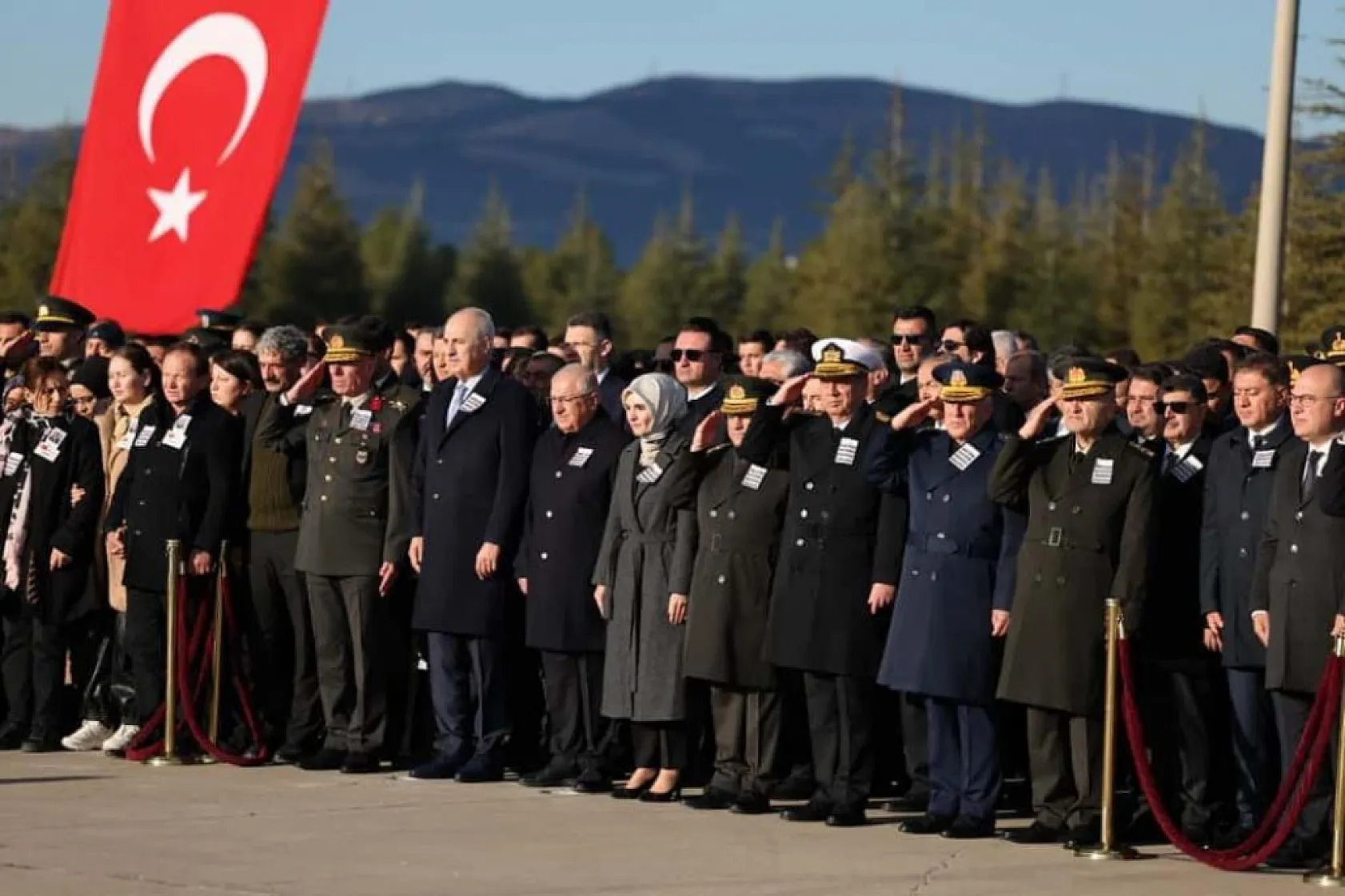Gürcistan'daki uçak kazasında şehit olan 20 asker için tören düzenlendi