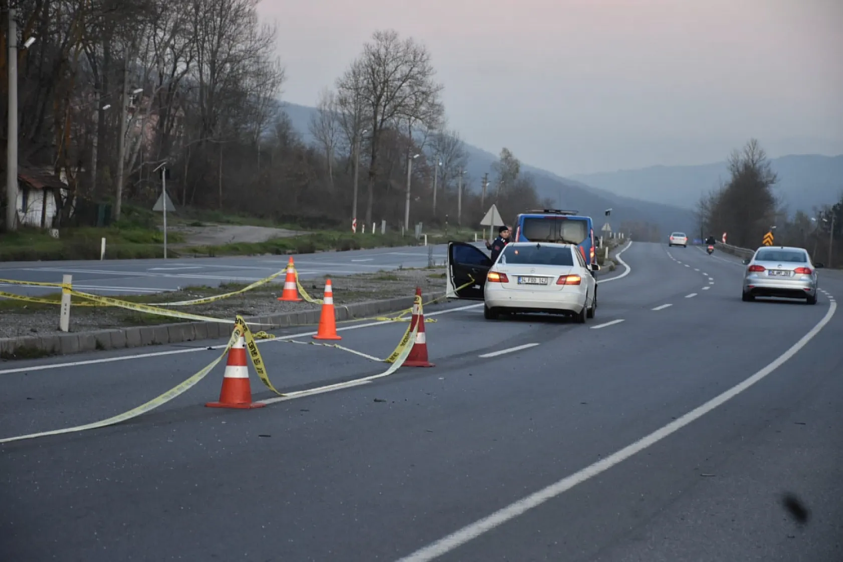 Feci kaza: Otomobilin çarptığı bir kişi hayatını kaybetti