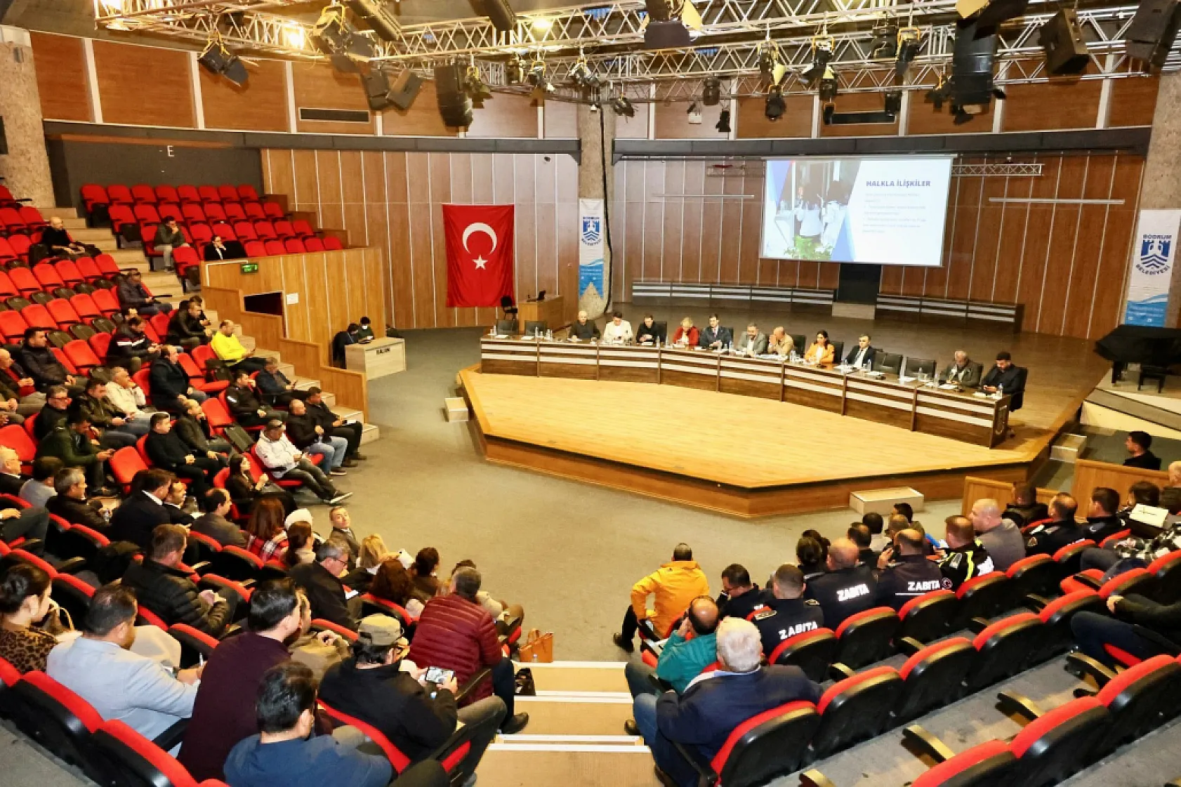 Bodrum'da 2025 yılının son muhtarlar toplantısı gerçekleşti
