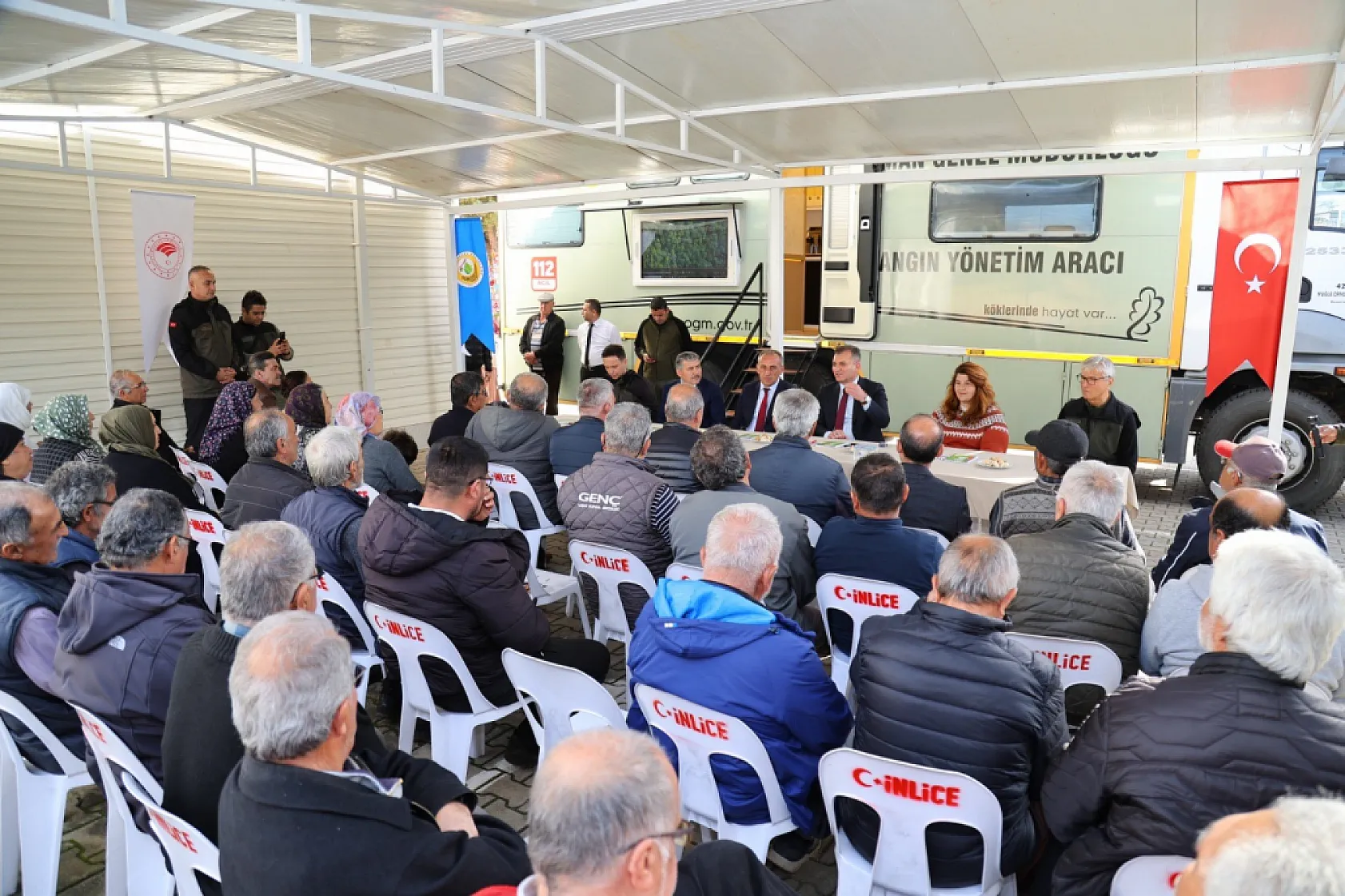 Muğla'da Orman yangınlarına karşı, köylerde seferberlik
