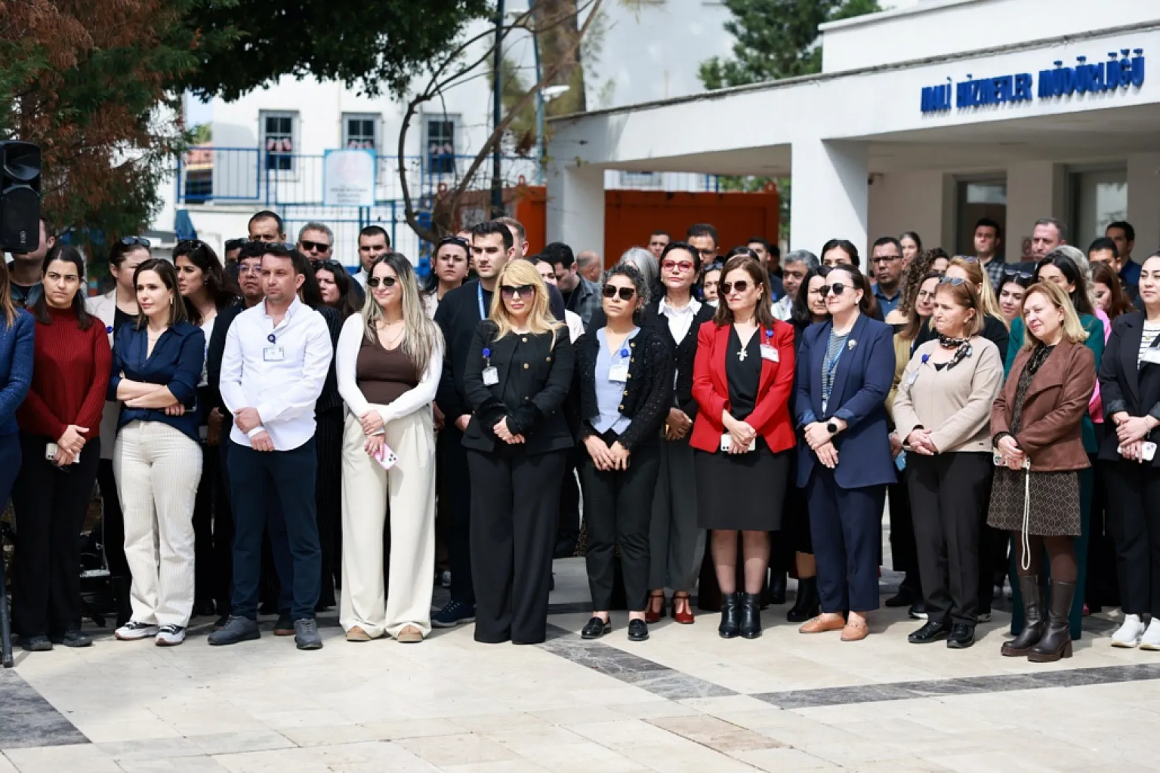 Bodrum Belediye Başkanı Mandalinci belediye personeli ile bayramlaştı