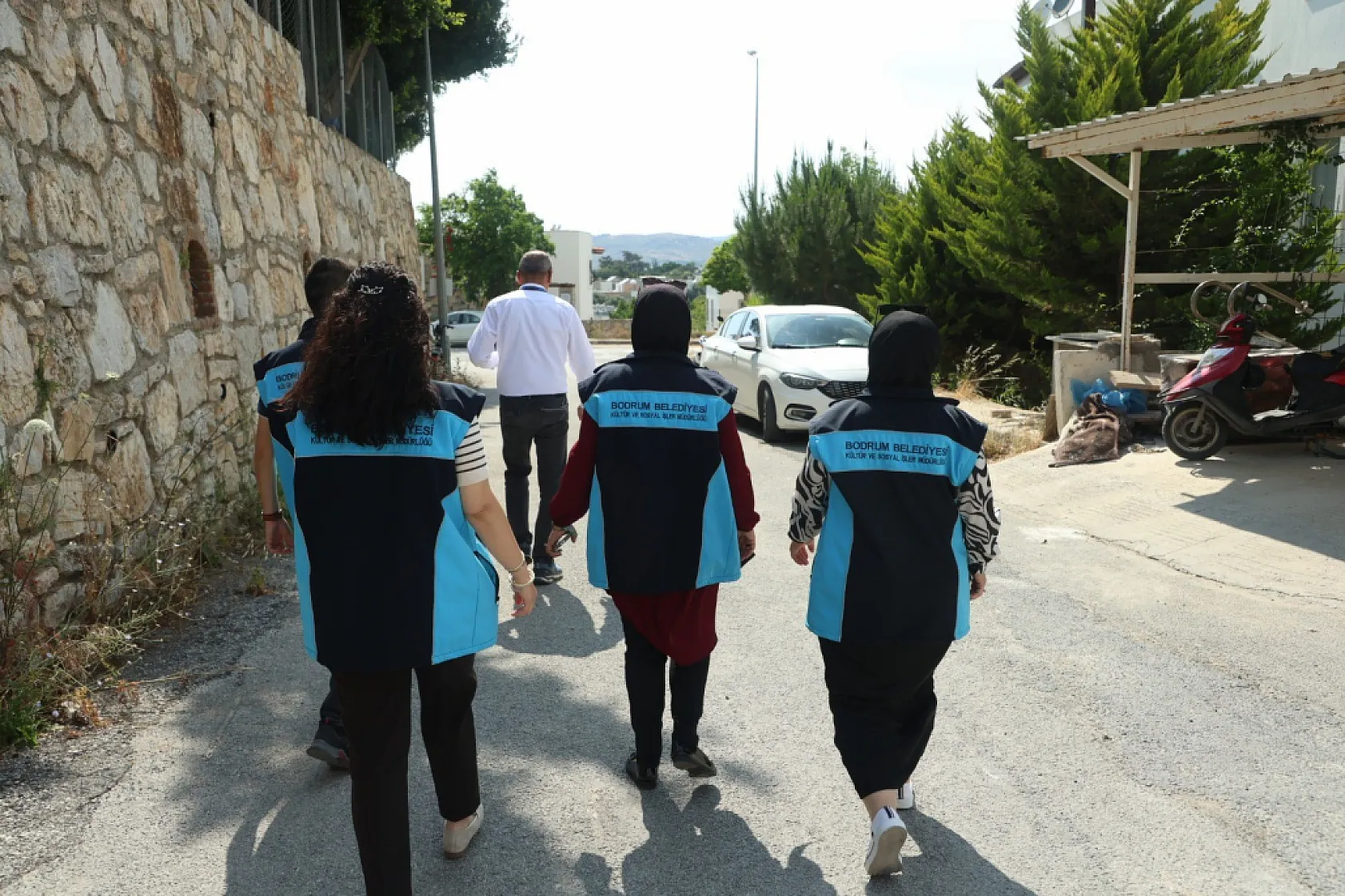 Bodrum'da çocuklara bayram öncesi oyuncak dağıtıldı