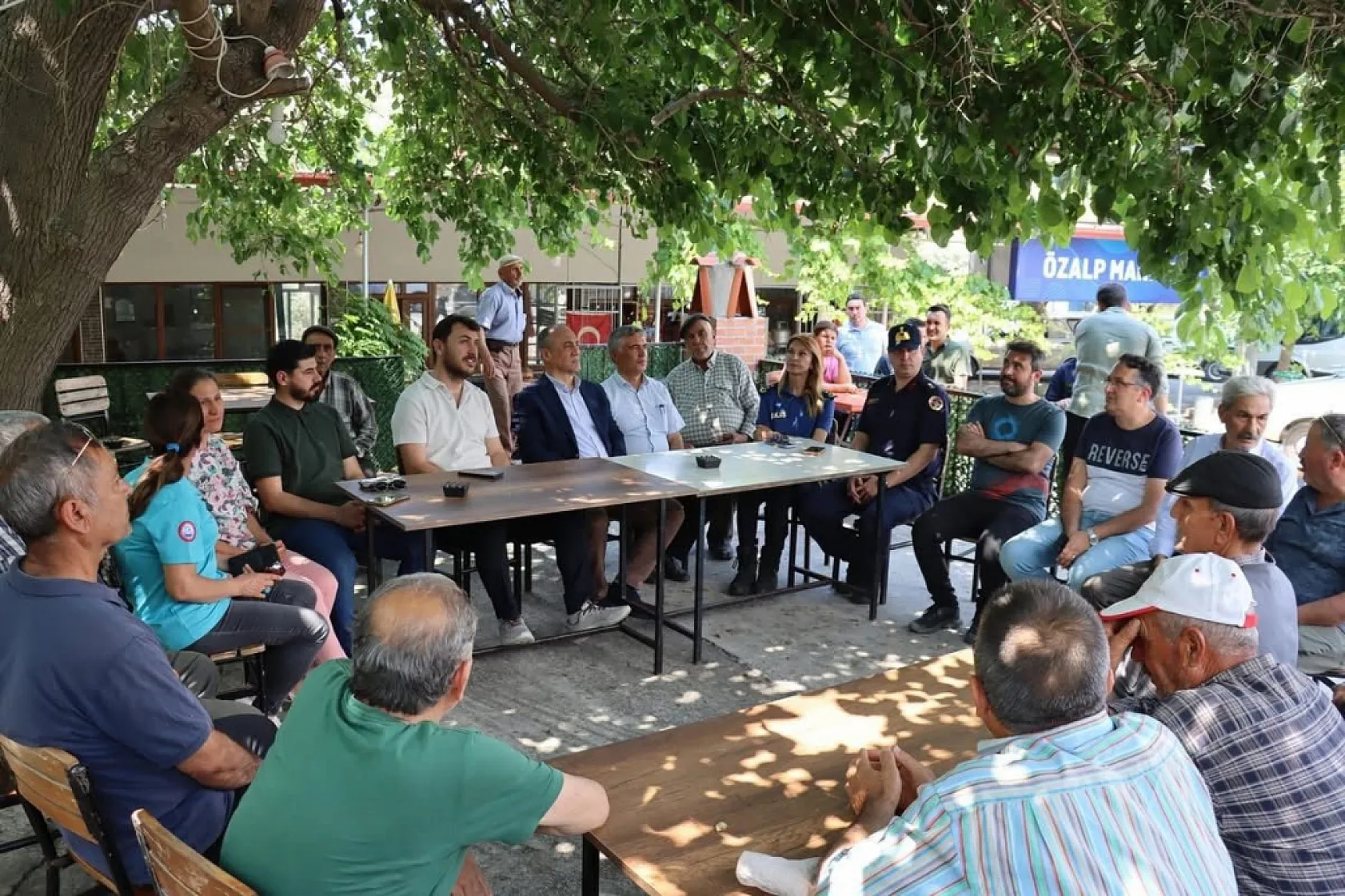 Yatağan'da hasat şenliğine yoğun katılım