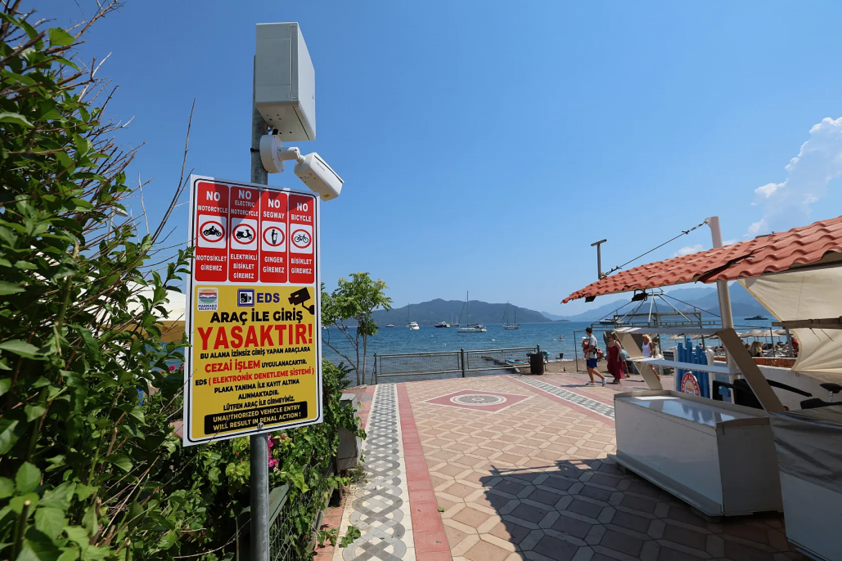 Marmaris'te EDS ağı genişliyor