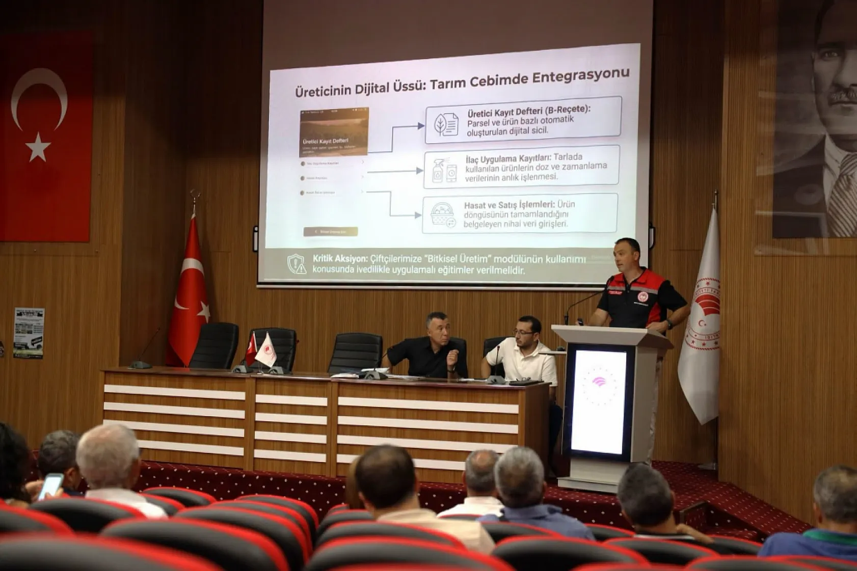Muğla'da kurum personeline B-Reçete sistemi anlatıldı