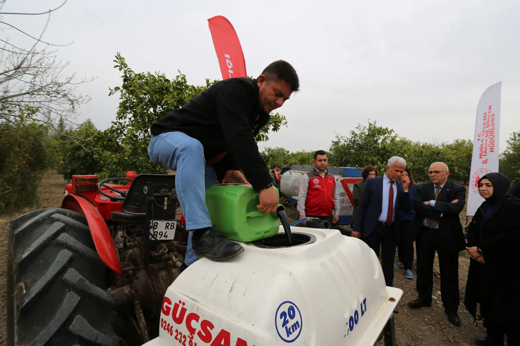 Muğla'da çiftçilere büyük destek! Toprak için yeni formül