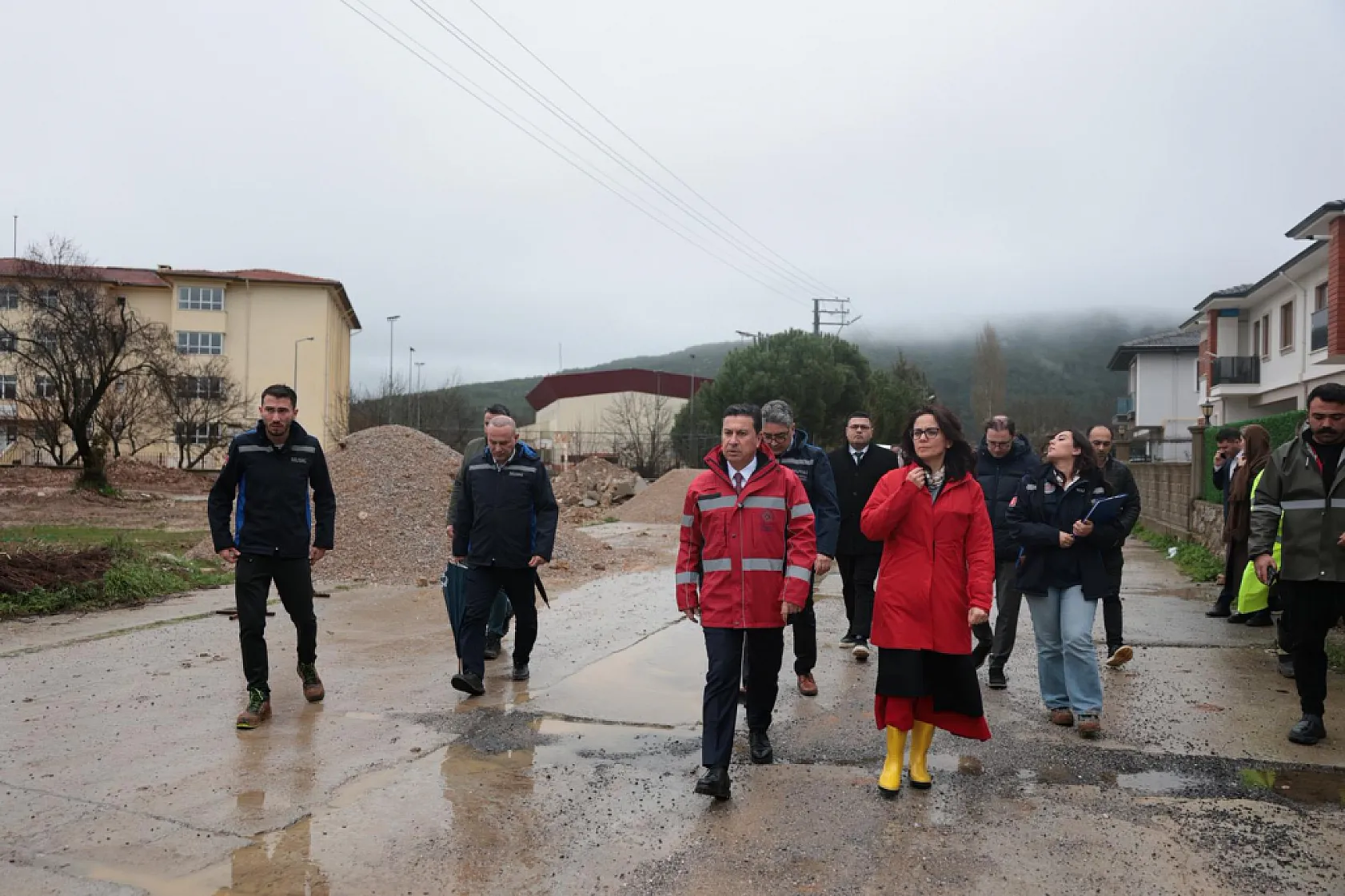 Başkan Aras, 502 Milyonluk Yol ve Altyapı Yatırımını Yerinde İnceledi