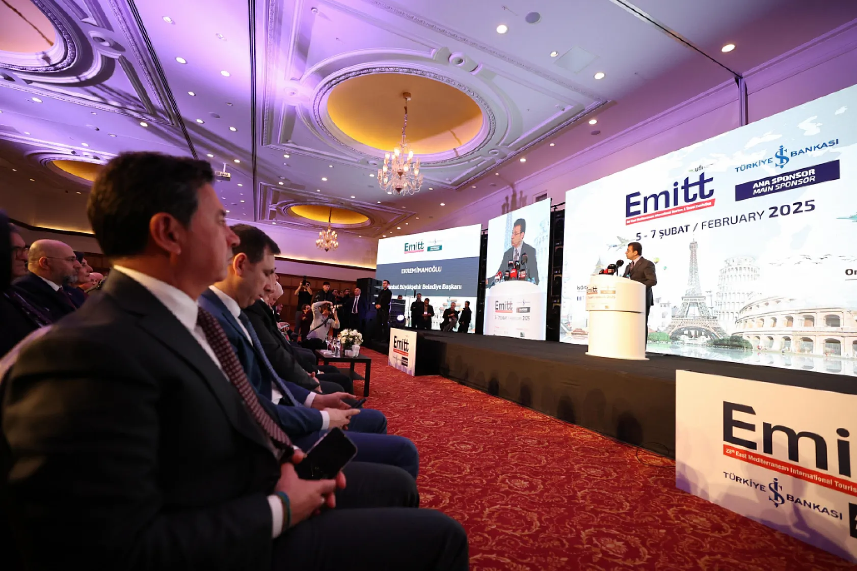 Başkan Aras EMITT Fuarı açılışına katıldı