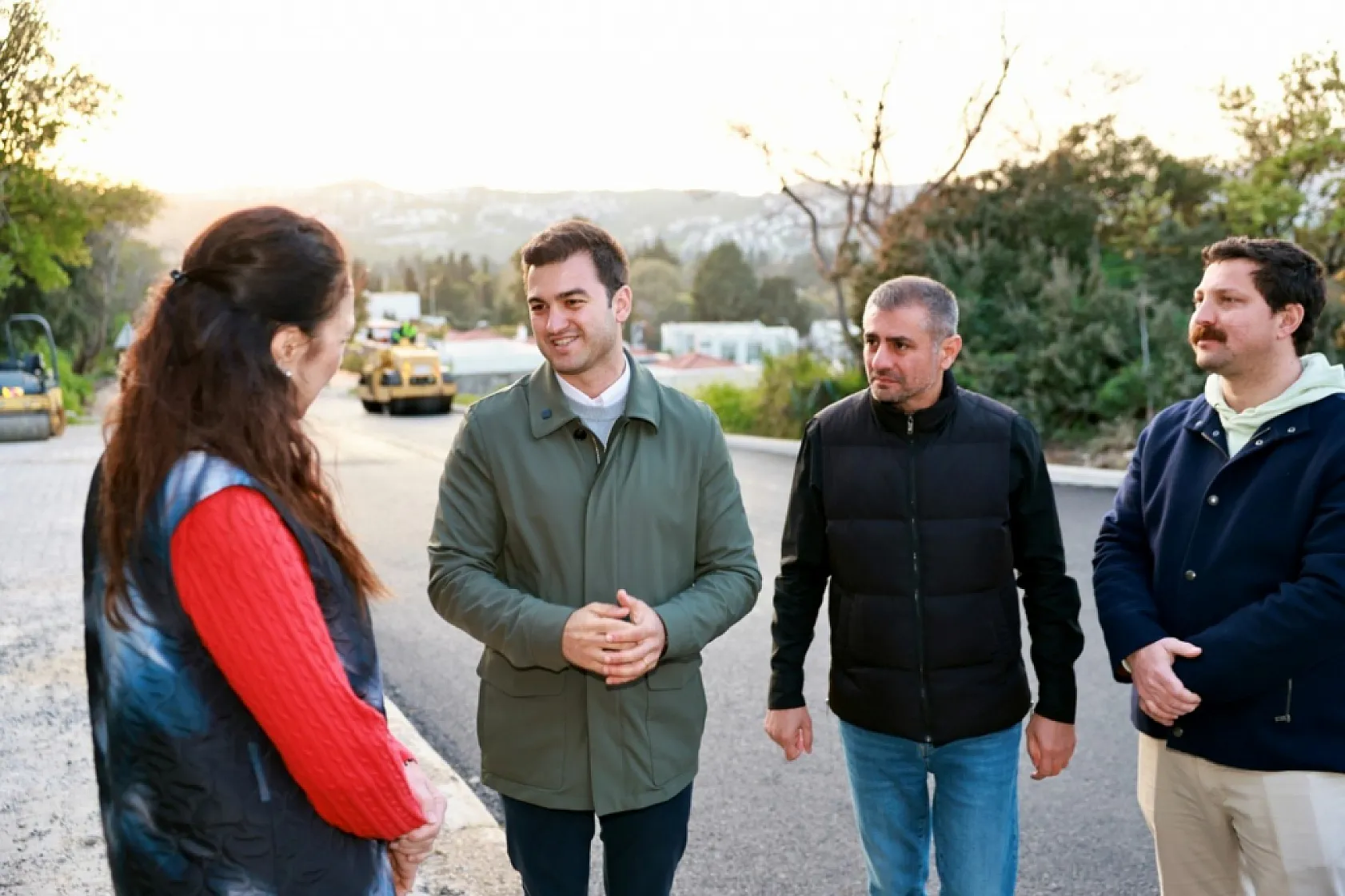 Bodrum'da Bergamut Caddesi yenilenen yüzüyle hizmete açılıyor