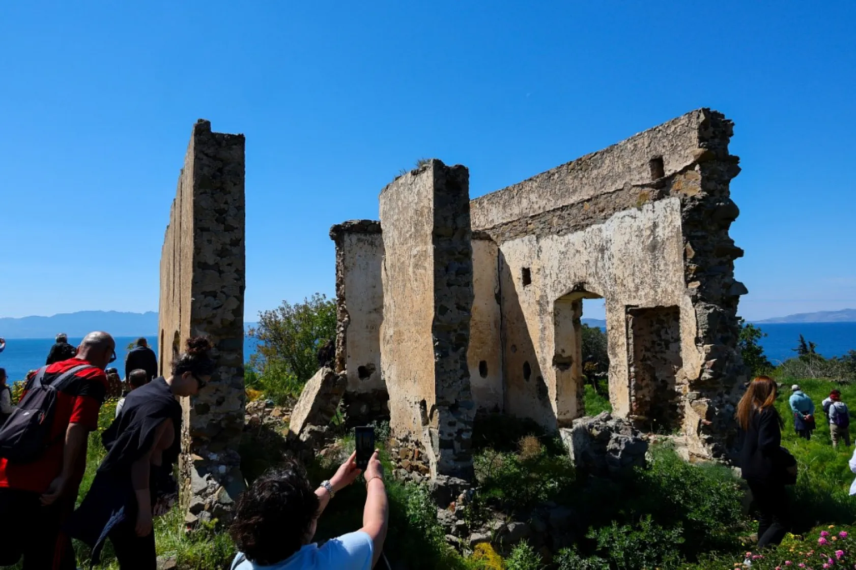 Bodrum'da kültür ve doğa yürüyüşü yapıldı