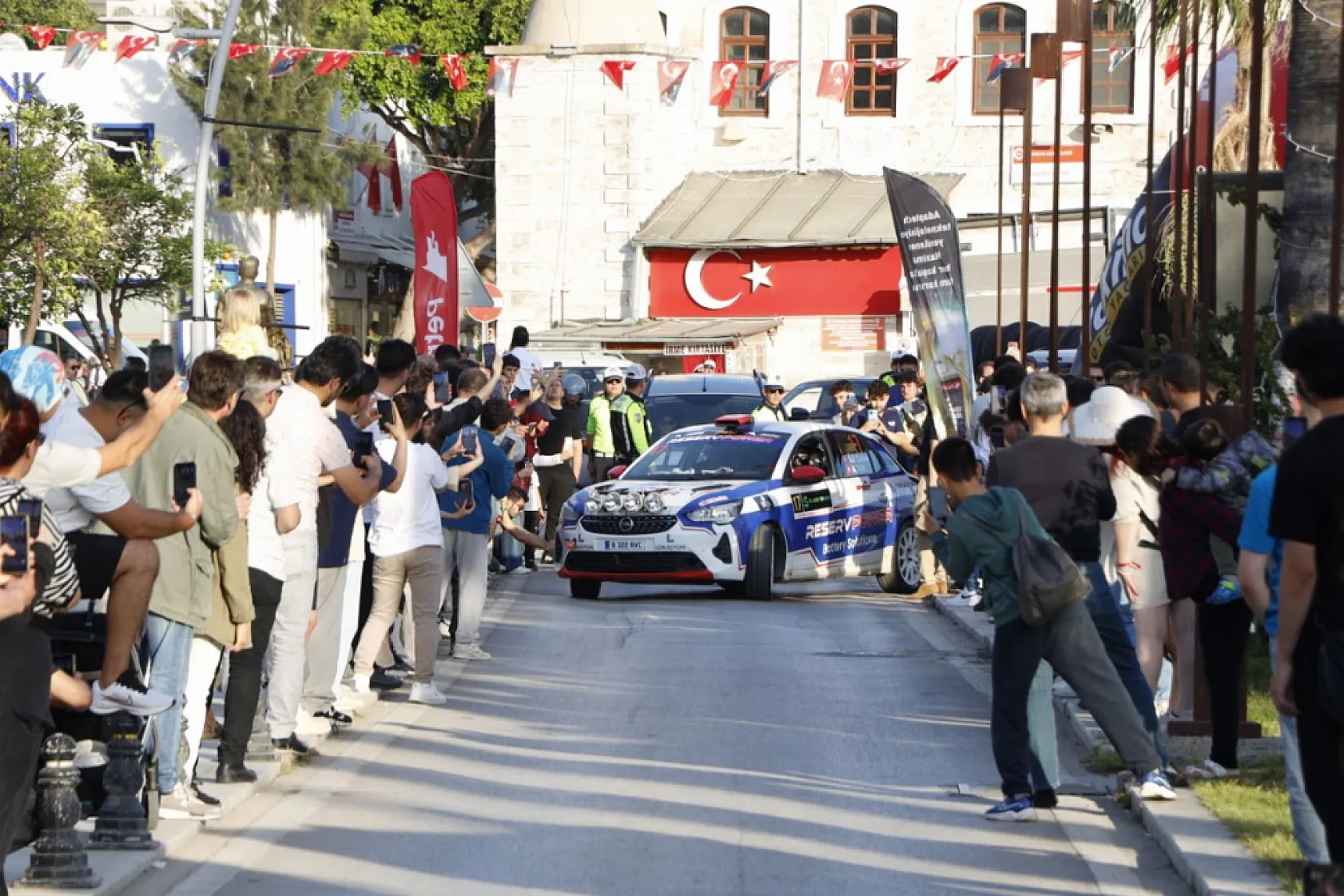 Bodrum Rallisi'nin start seremonisi yapıldı