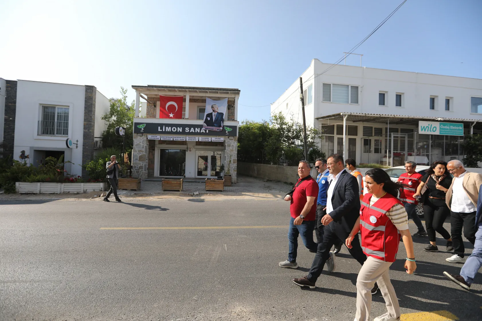 Büyükşehir'in Bodrum'daki 62 Milyon TL'lik Yol Yatırımı Tamamlanıyor