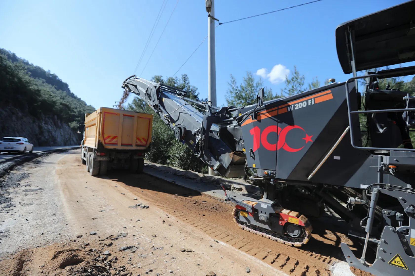 Büyükşehir'in Ölüdeniz'de 328 milyonluk yatırımı tüm hızıyla devam ediyor