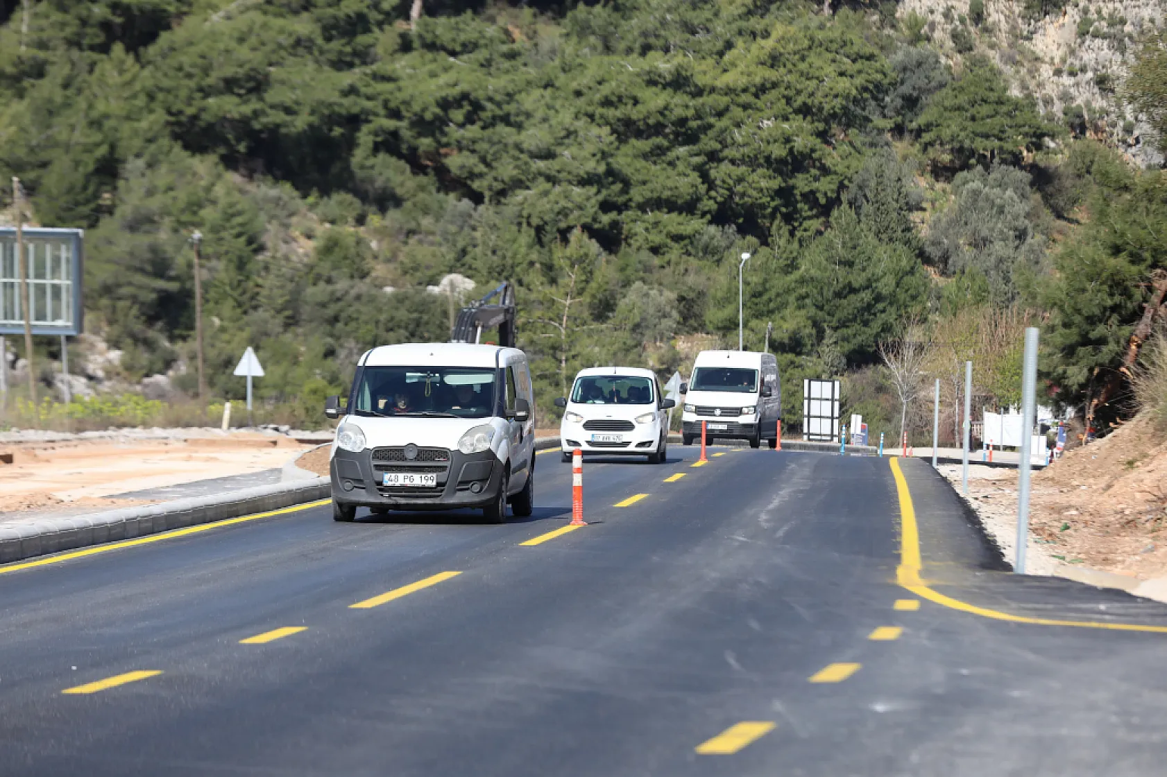 Büyükşehir'in Ölüdeniz'de 328 milyonluk yatırımı tüm hızıyla devam ediyor