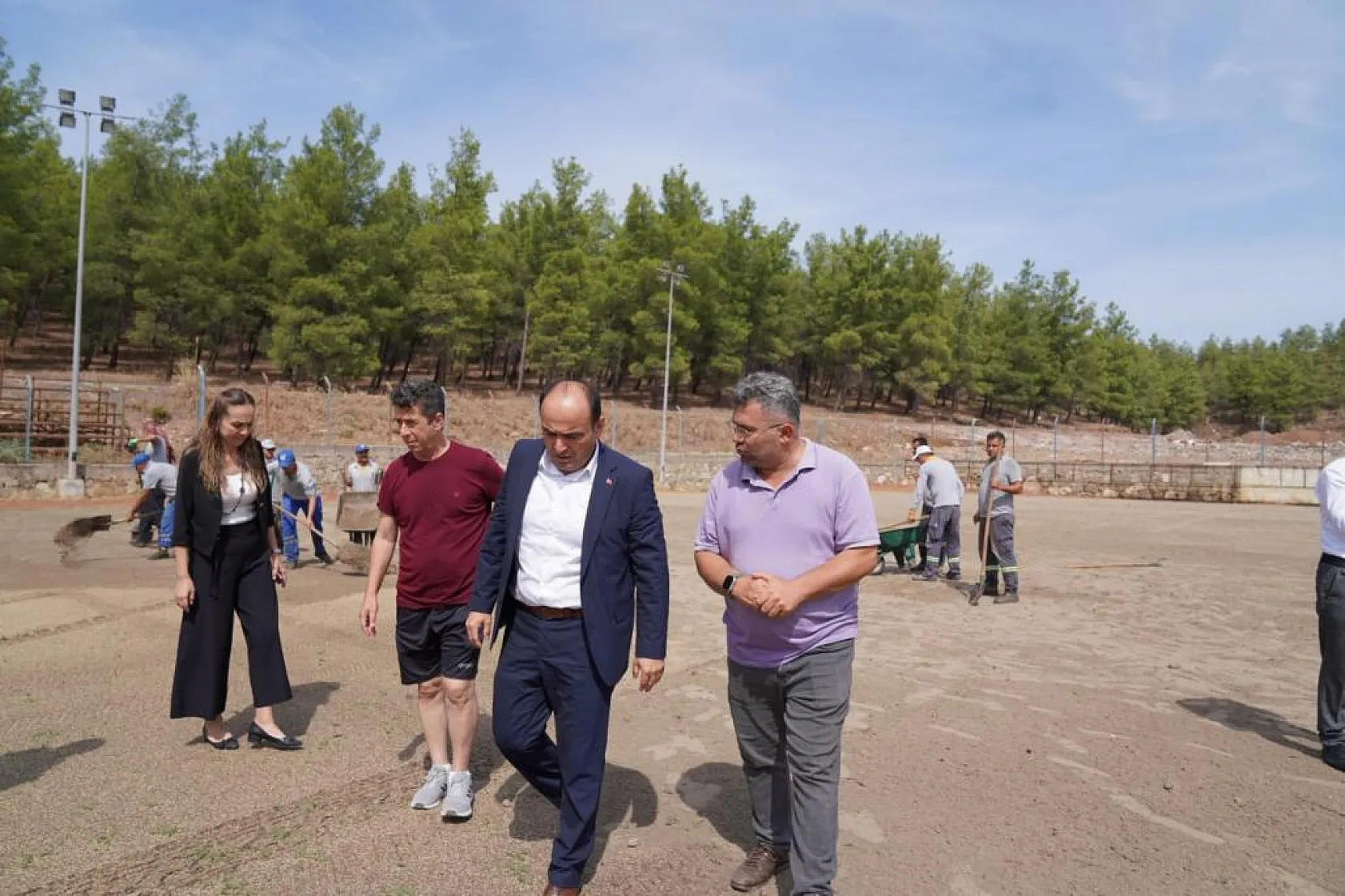 Mehmet Günay Stadında Çalışmalar Sürüyor