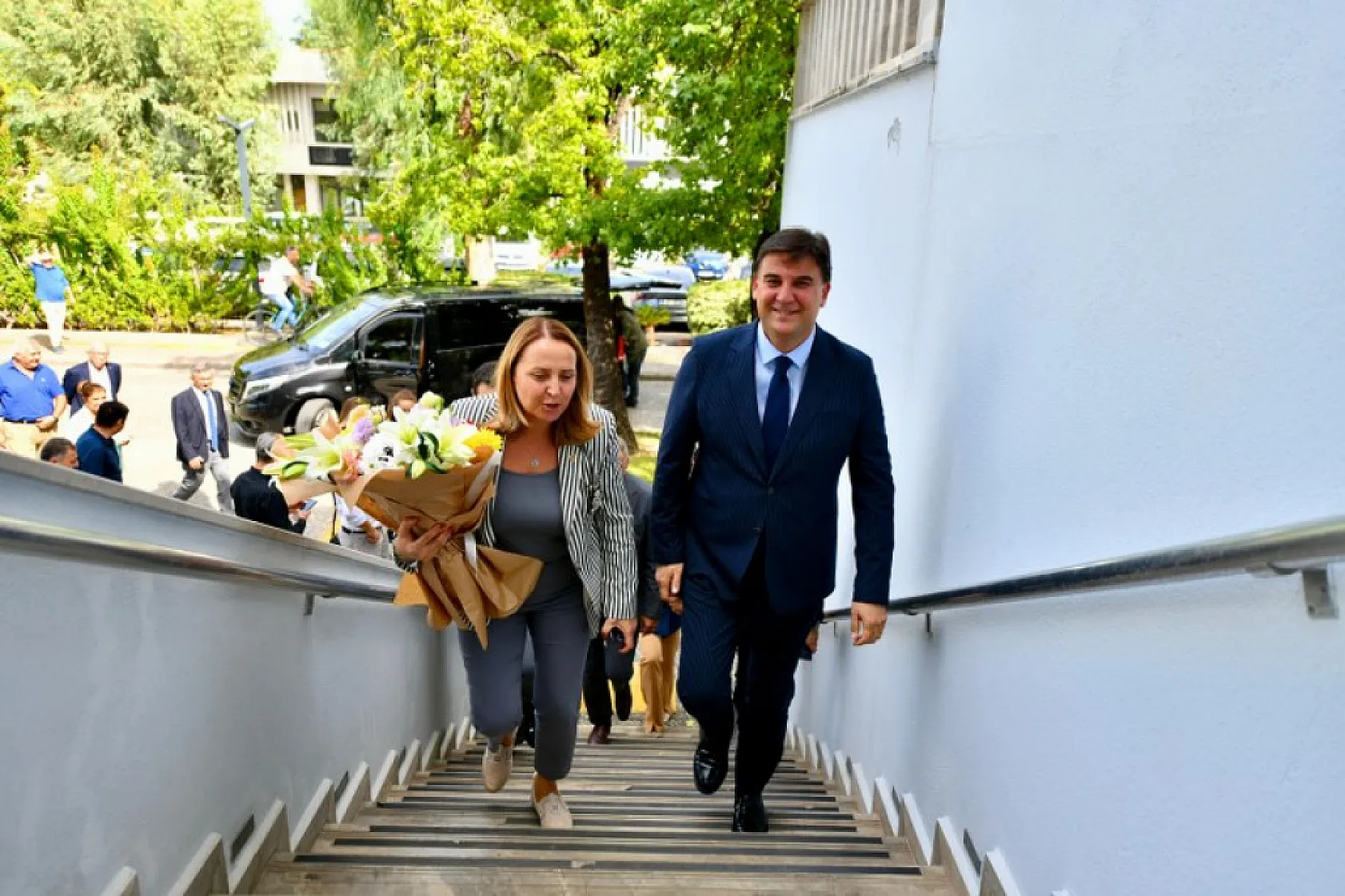 CHP Milletvekili Dinçer, Başkan Karaca'yı ziyaret etti