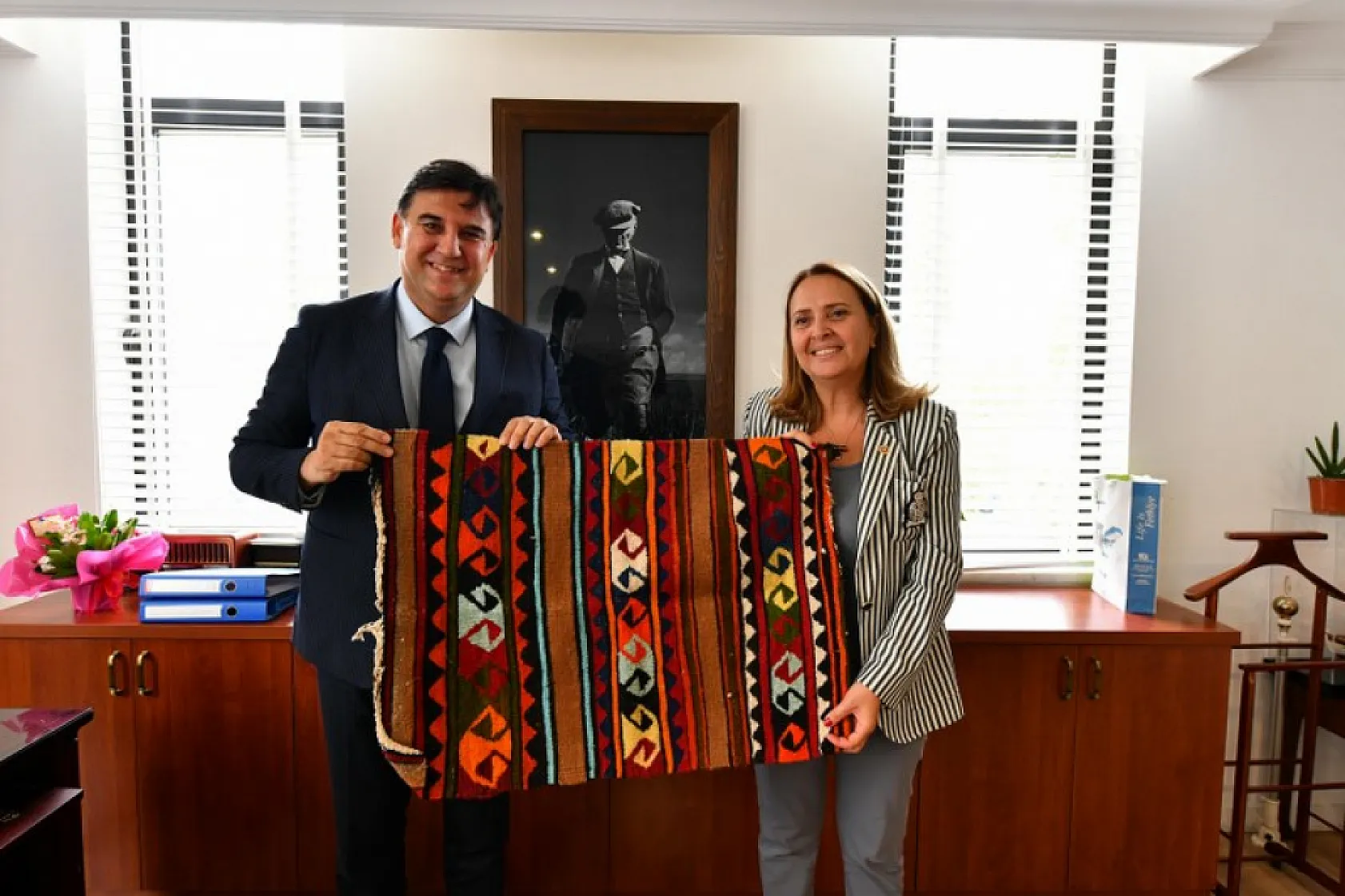 CHP Milletvekili Dinçer, Başkan Karaca'yı ziyaret etti