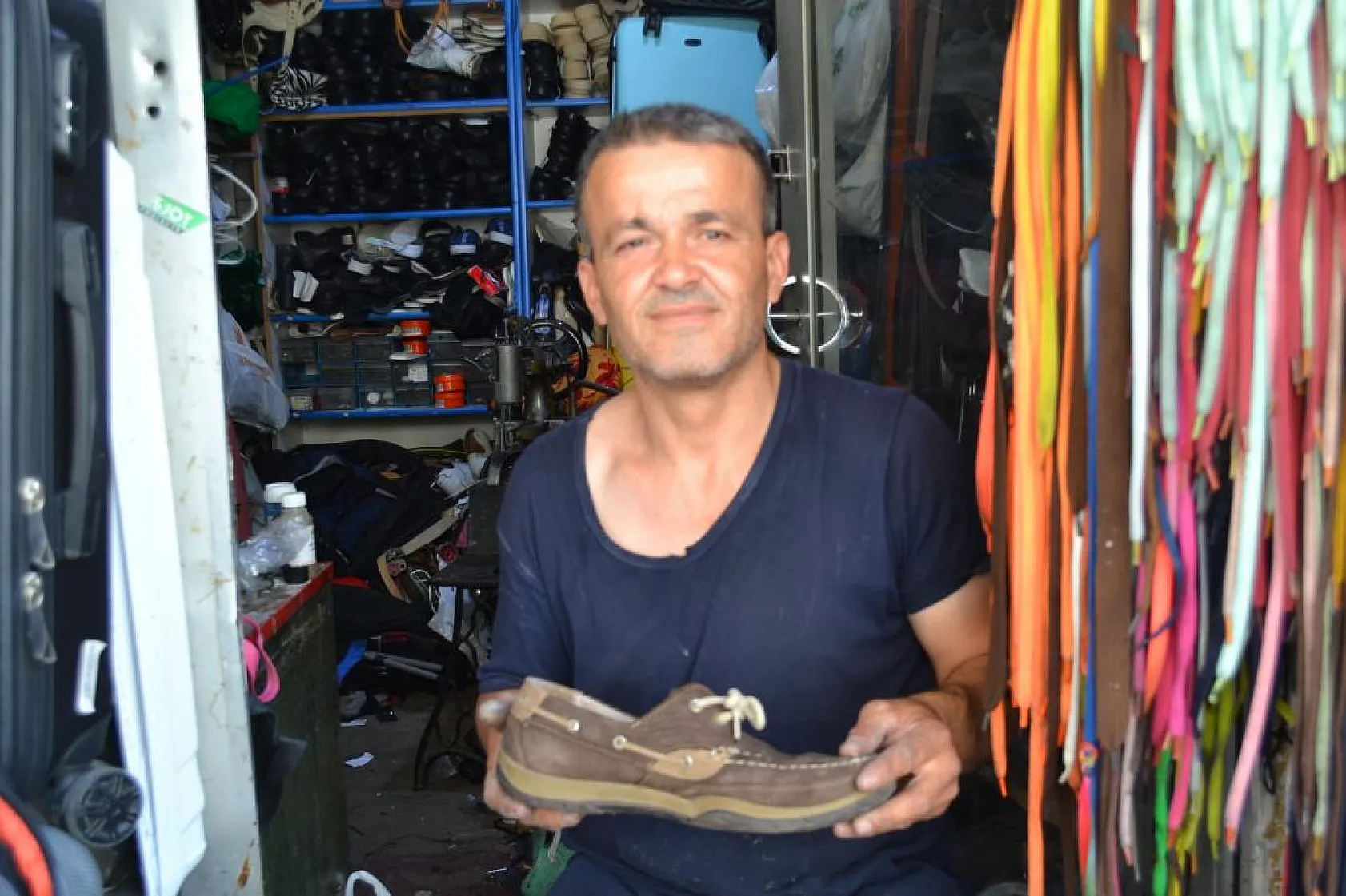 Fethiye'de Ayakkabı Tamiri İlgi Görüyor