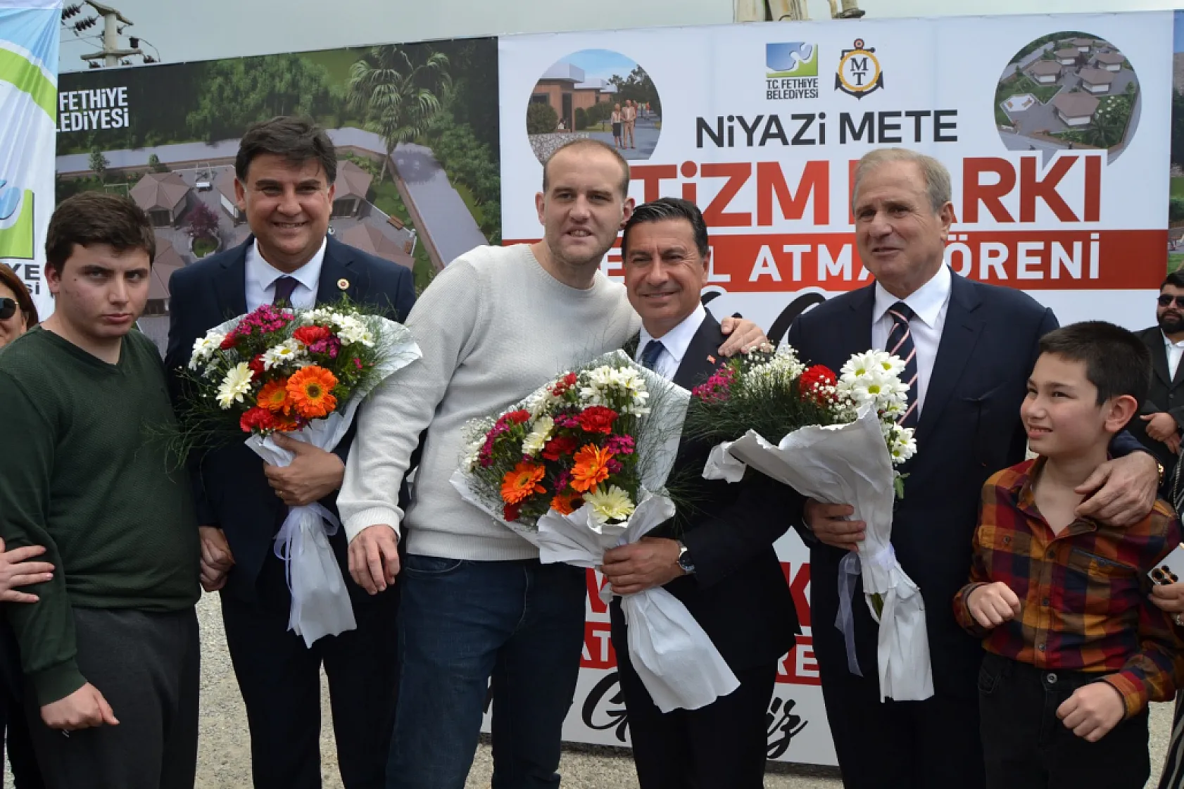 Fethiye'de Otizm Parkının Temel Atma Töreni Gerçekleştirildi