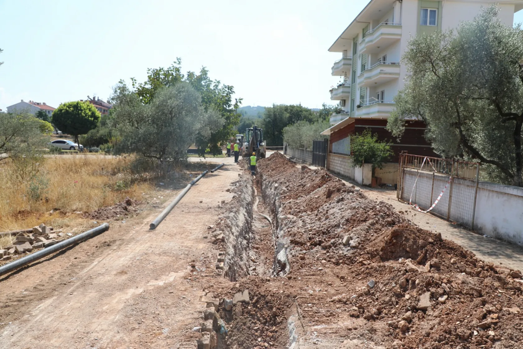 Muğla Büyükşehir Menteşe Merkez, Yeniköy ve Kötekli'de ki Su Sorununu Çözdü
