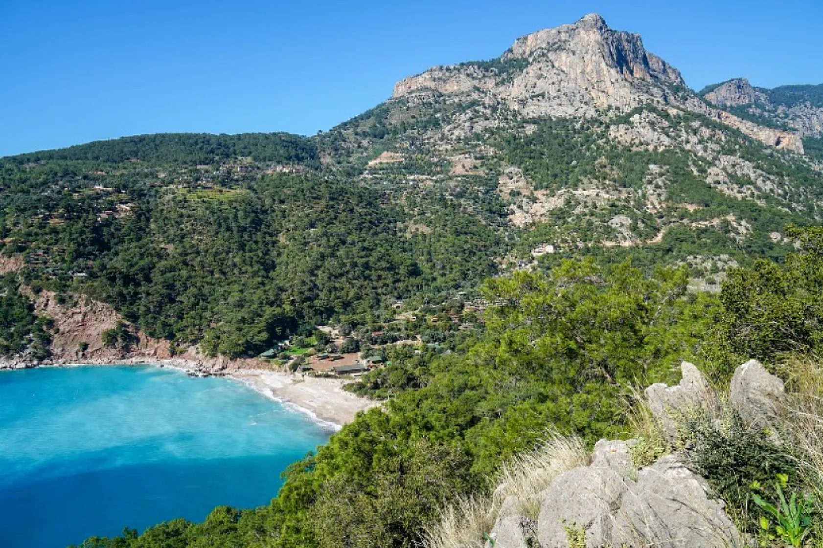 Fethiye'de doğa harikası bir destinasyon: Kabak Koyu