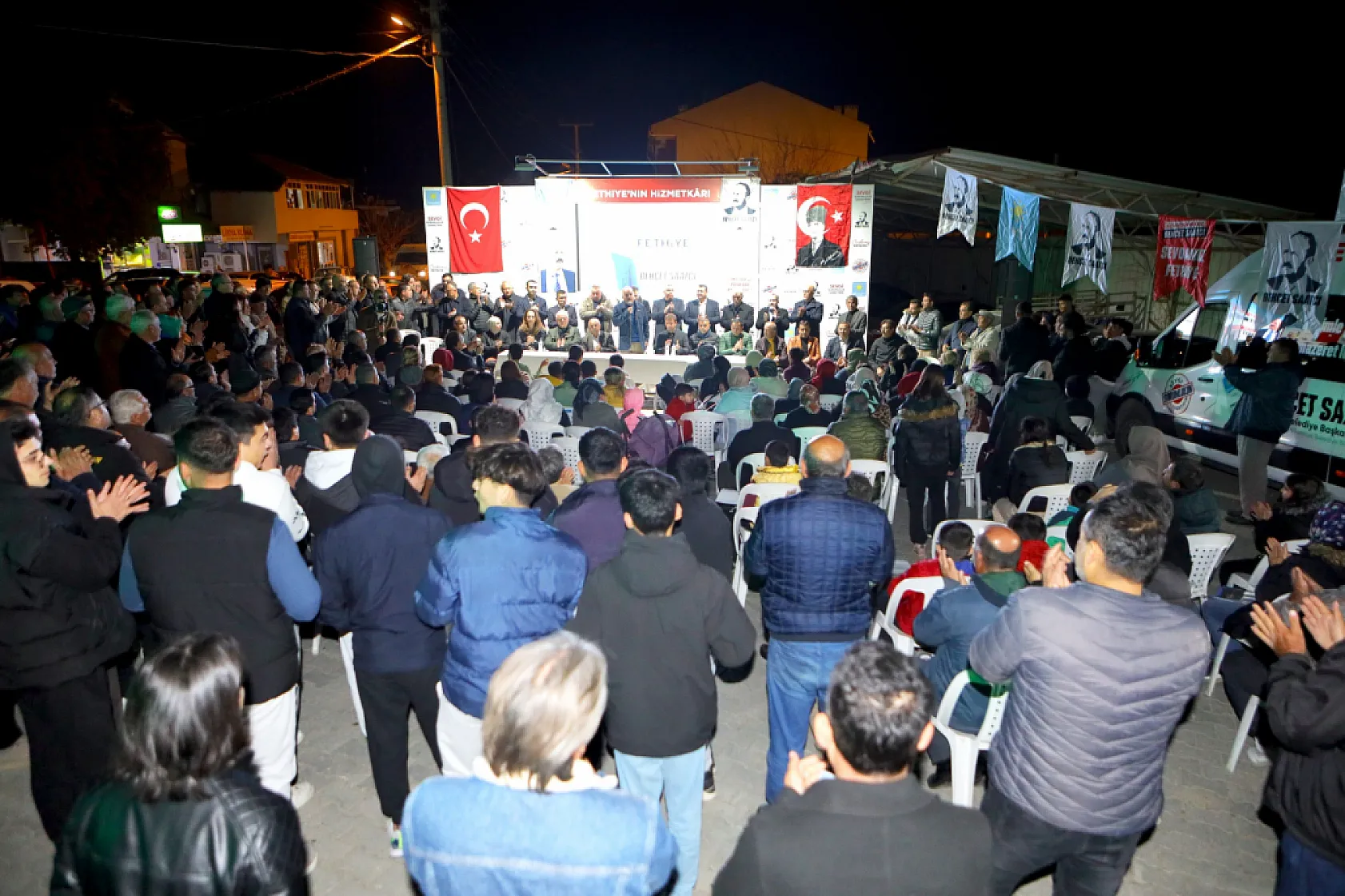 Saatcı, Çamköy'de vatandaşlarla buluştu 