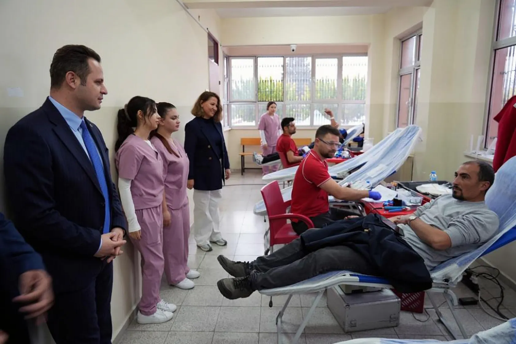 Muğla'da Öğretmenler kan bağışında bulundu