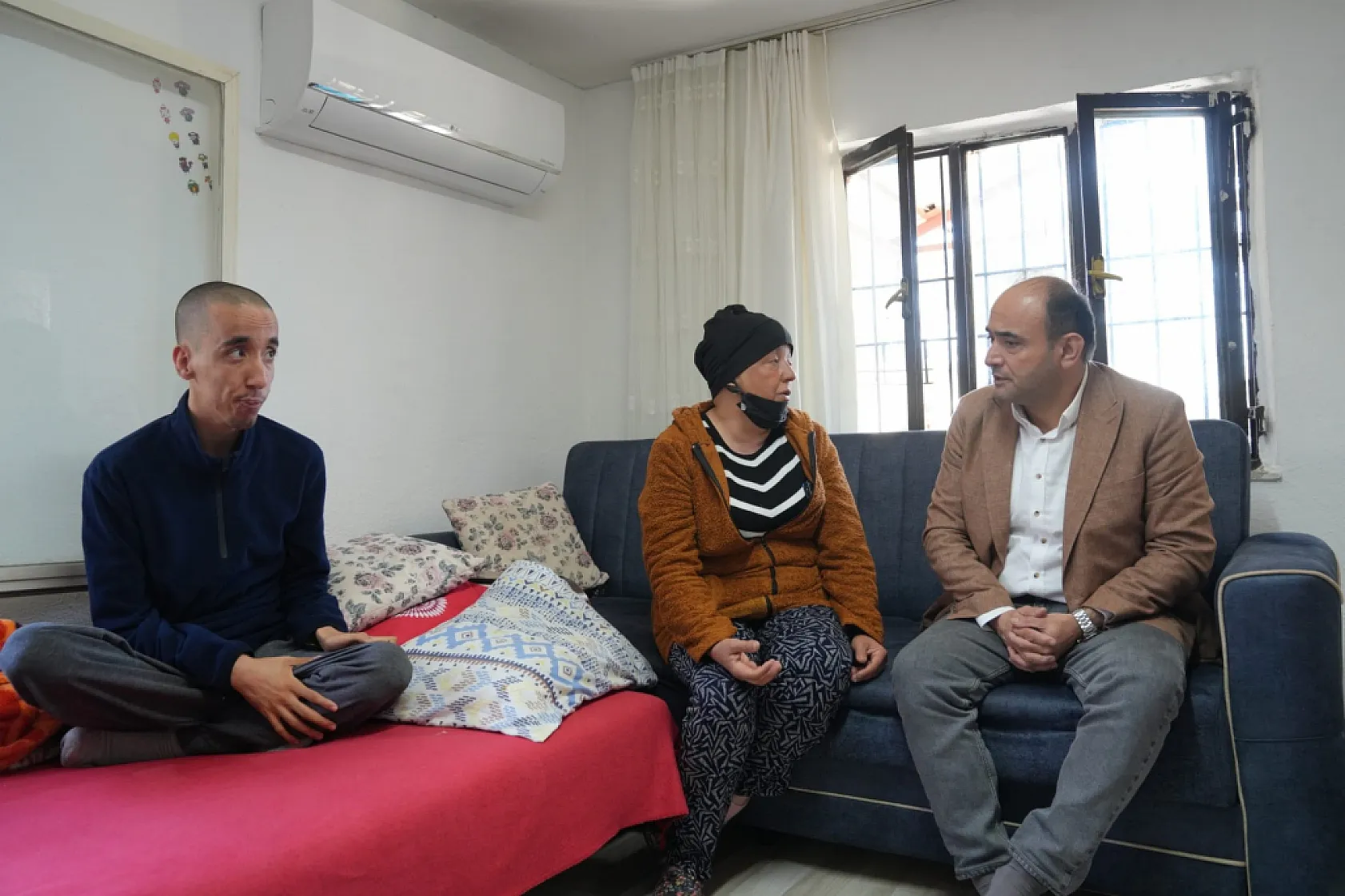 Fethiye'de kanserle mücadele eden kadının isteği yerine getirildi